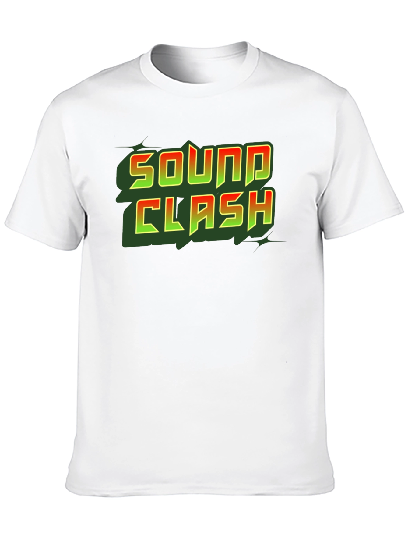 Sound Clash Graphic T-Shirt - Cool Black Tee