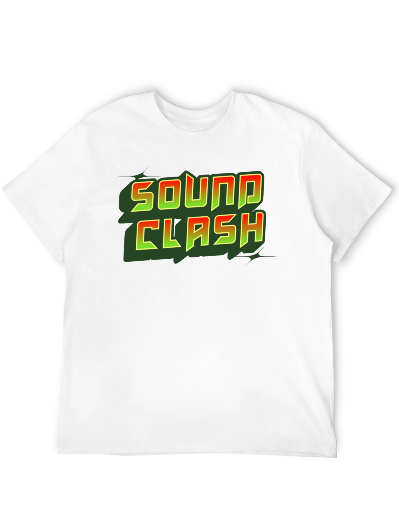 Sound Clash Graphic T-Shirt - Cool Black Tee