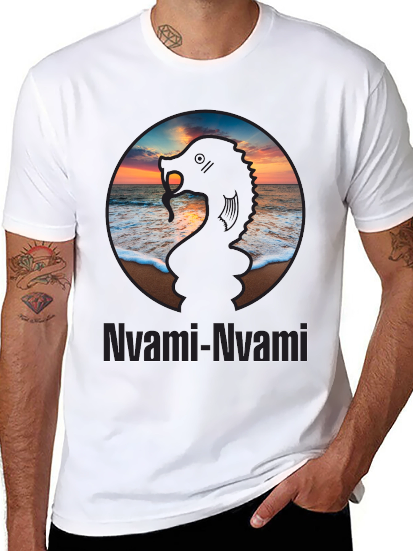 Nyamì-Nyamì Zambezi River God Graphic T-Shirt