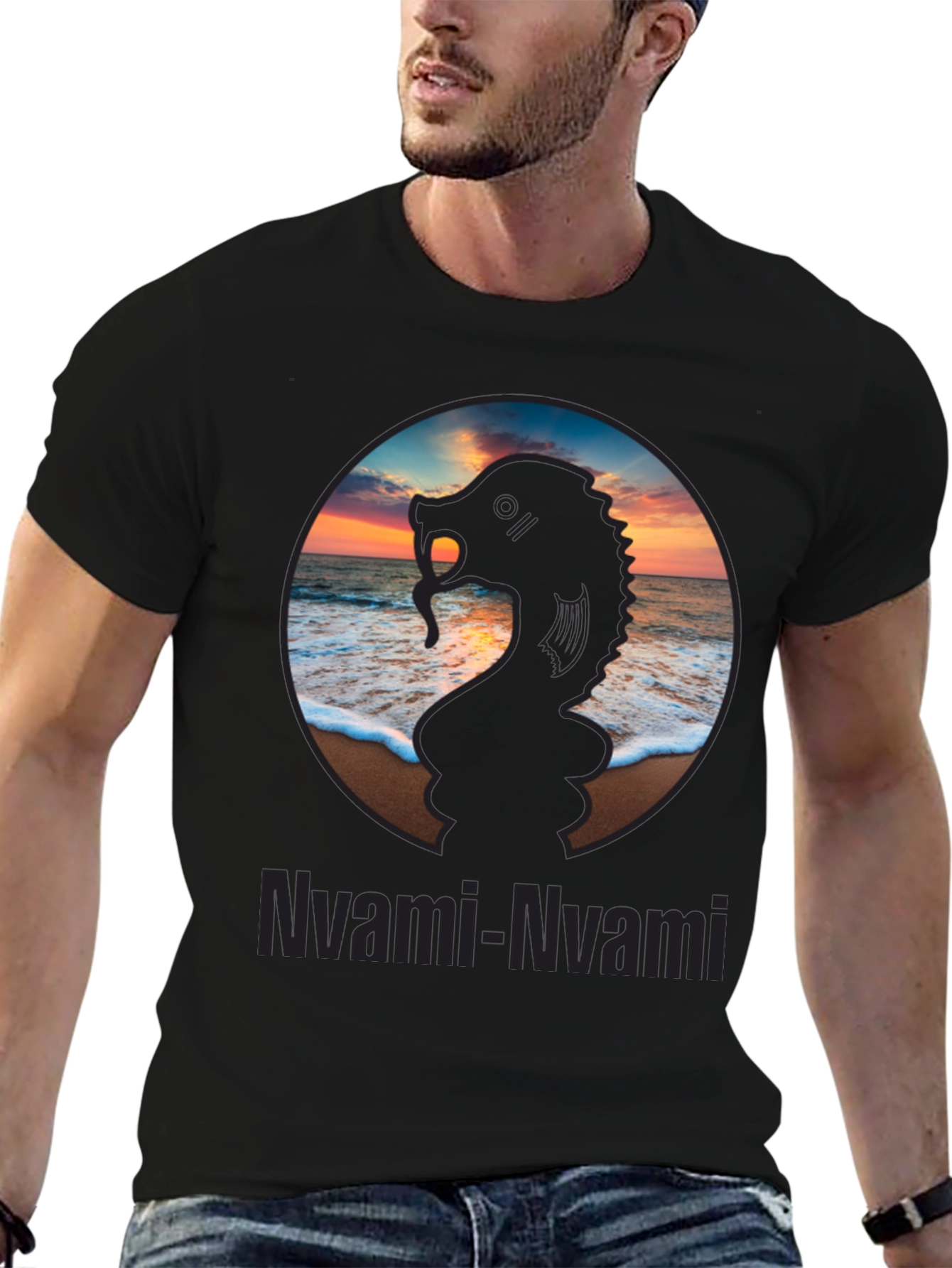 Nyamì-Nyamì Zambezi River God Graphic T-Shirt