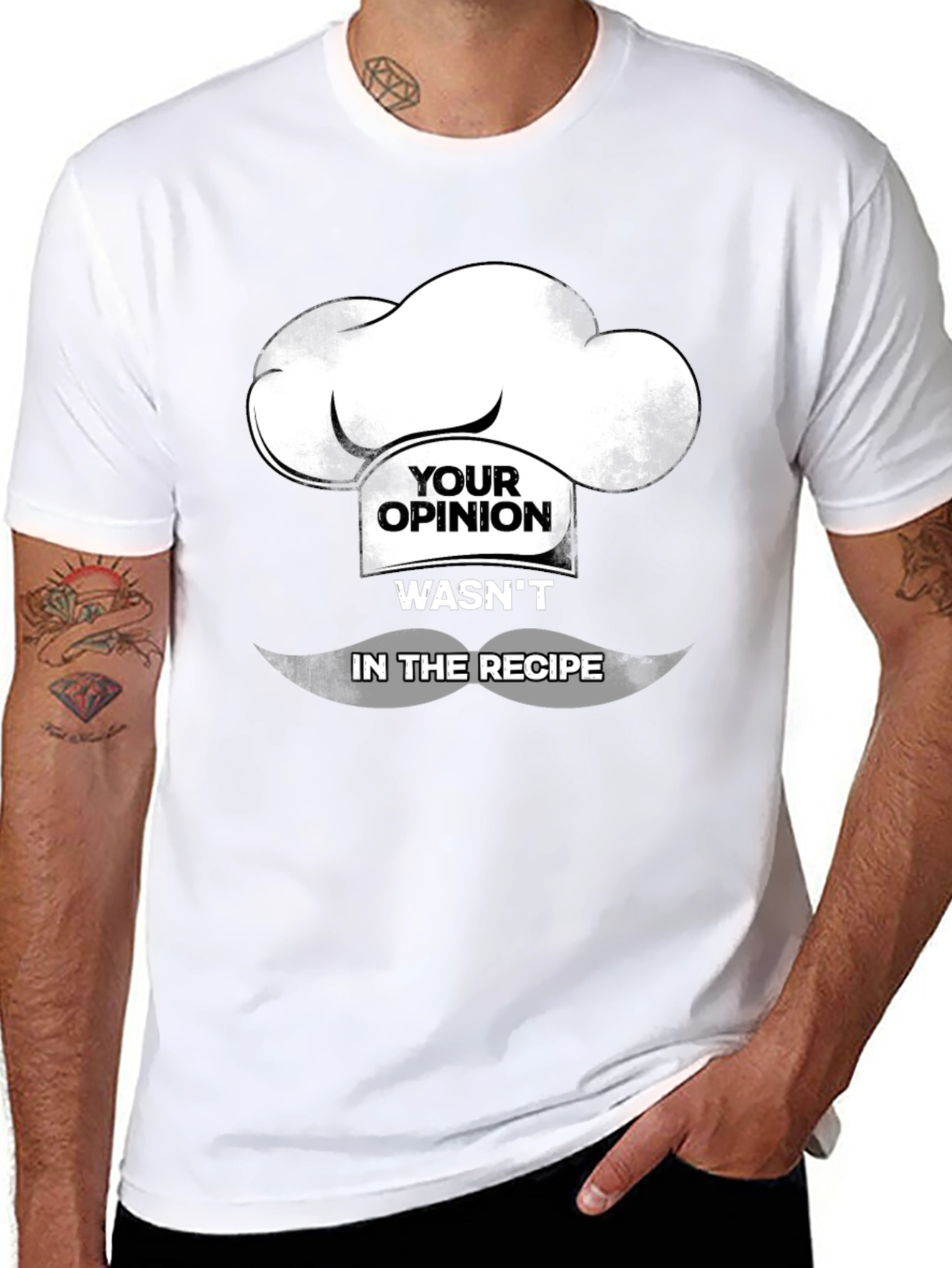 Chef Opinion T-Shirt Funny Cooking Design