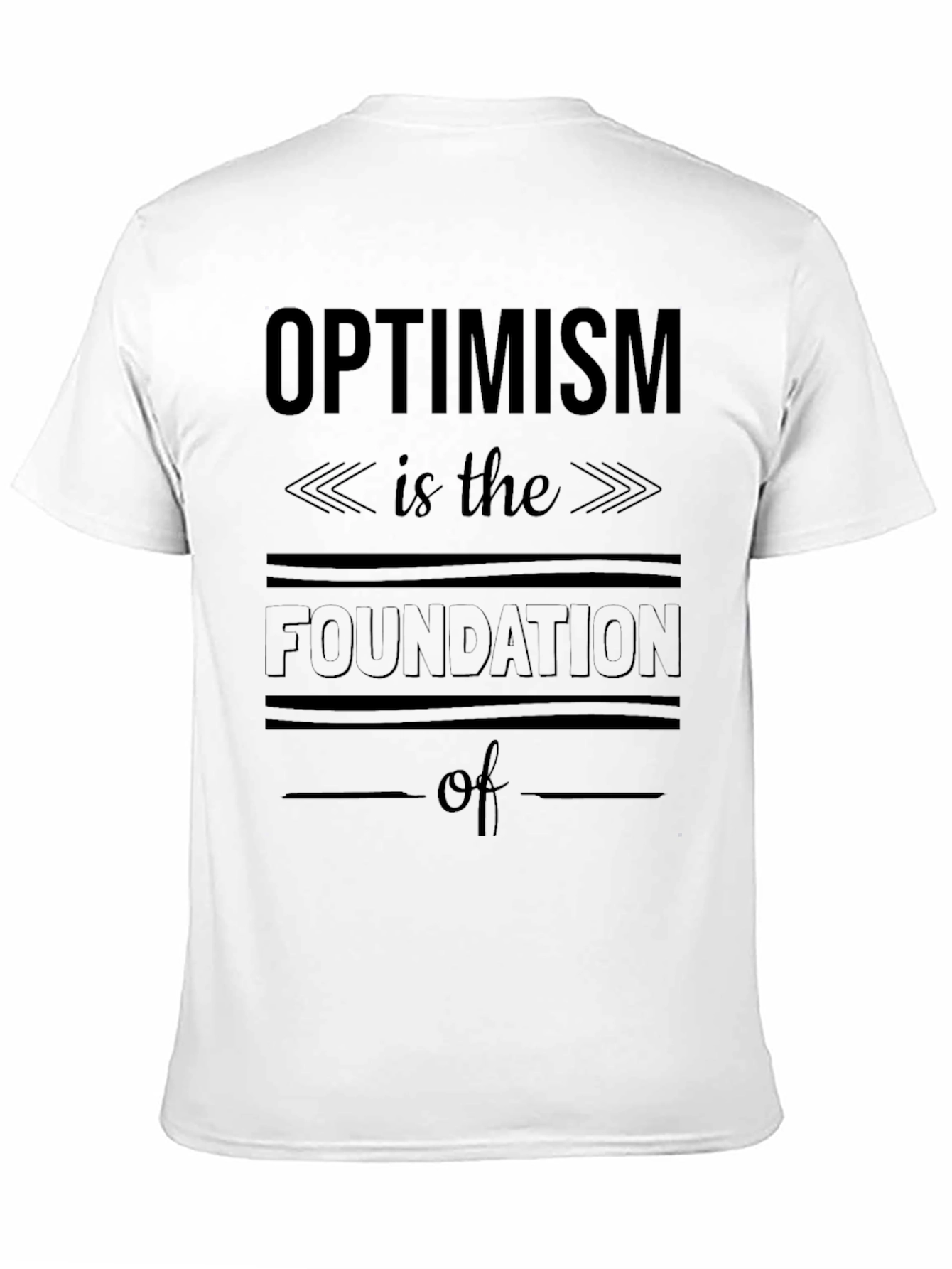 Optimism Foundation Graphic Tee - Unisex Black T-Shirt