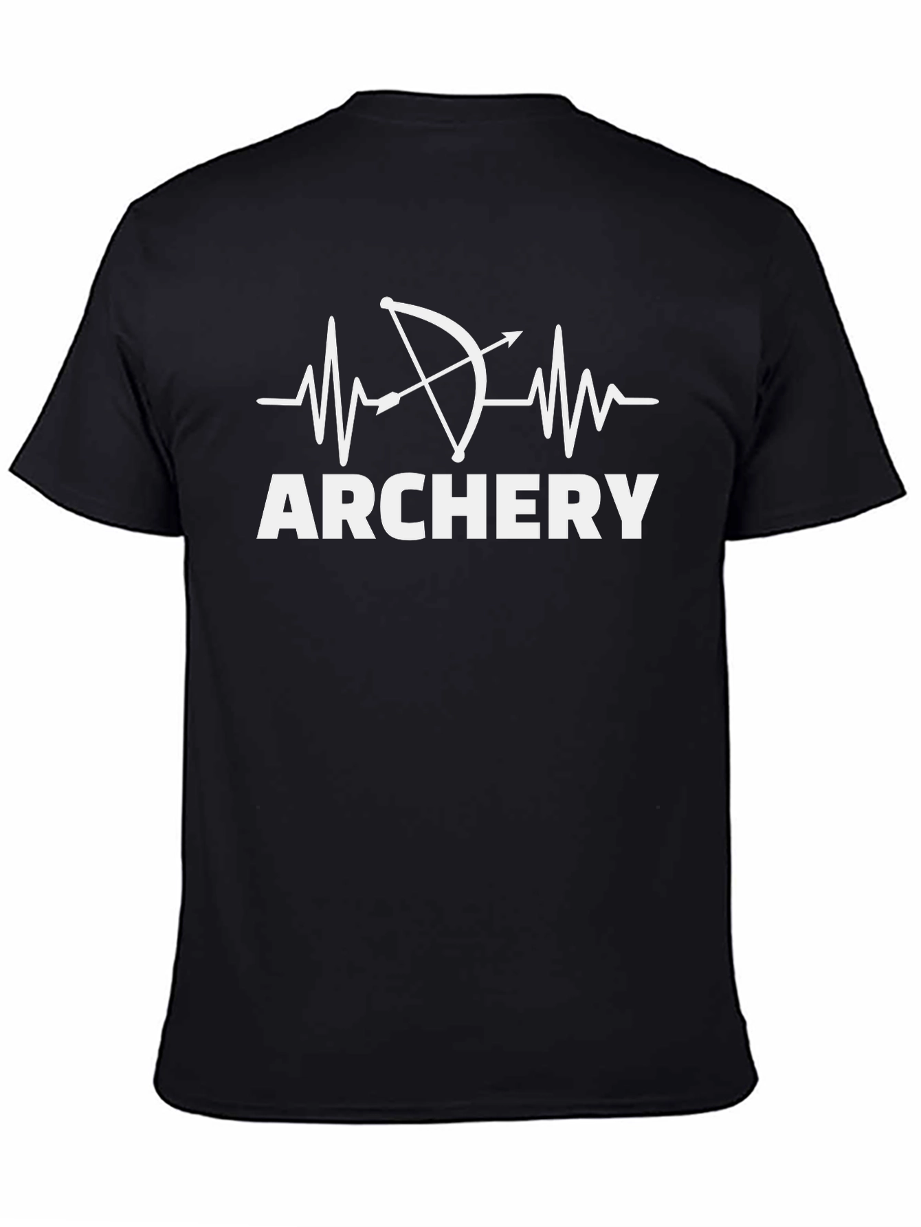 Archery Heartbeat T-Shirt - Archery Bow Arrow Design