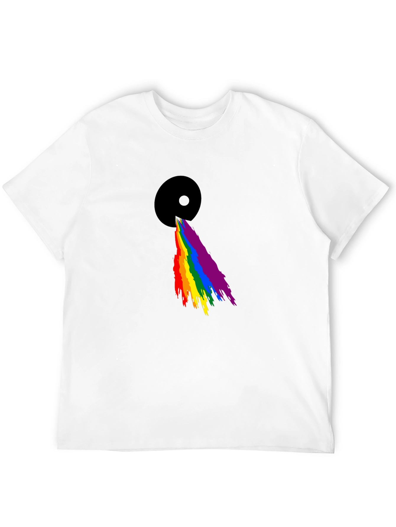 Rainbow Prism Graphic Tee