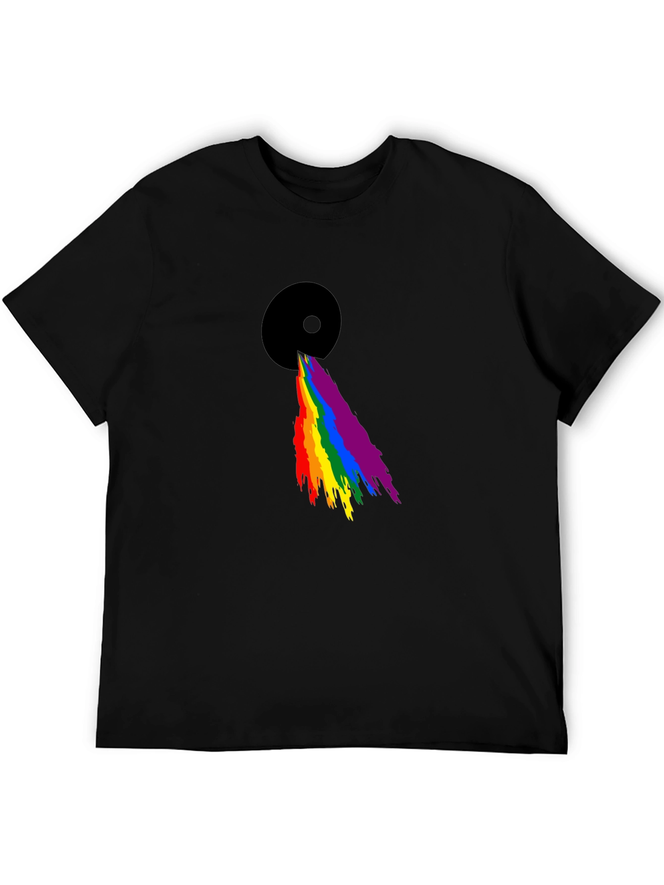 Rainbow Prism Graphic Tee