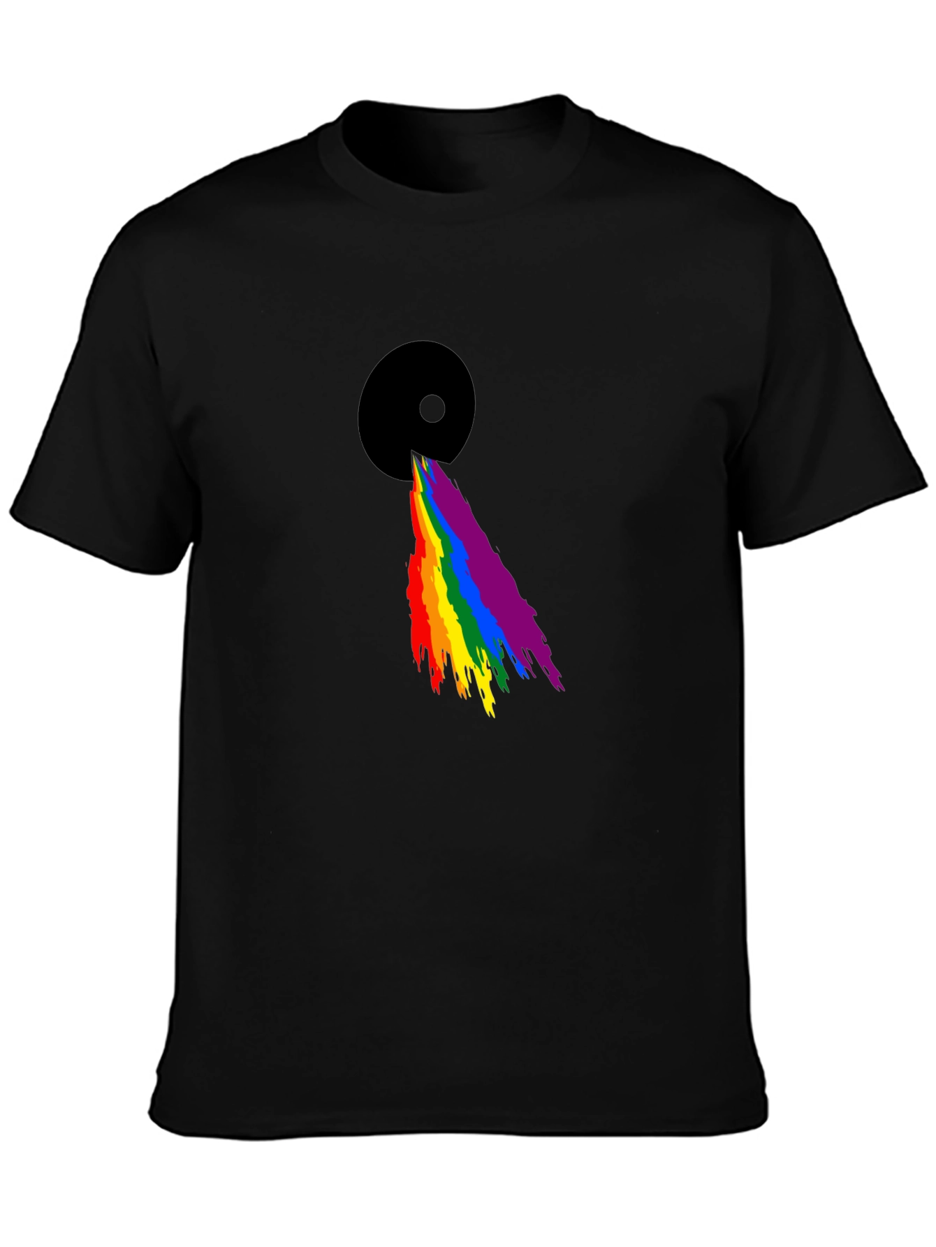 Rainbow Prism Graphic Tee