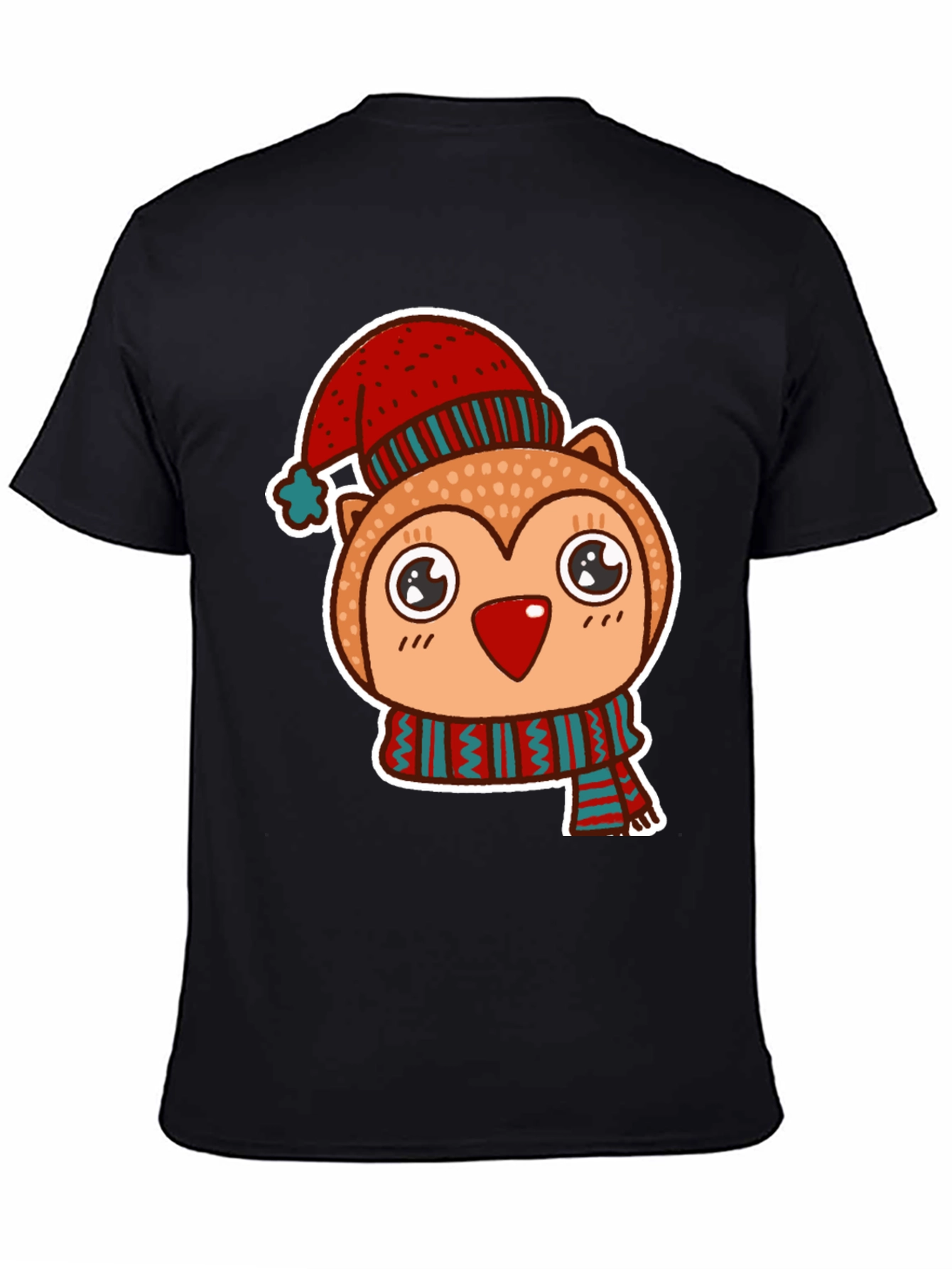 Cute Owl Christmas T-Shirt