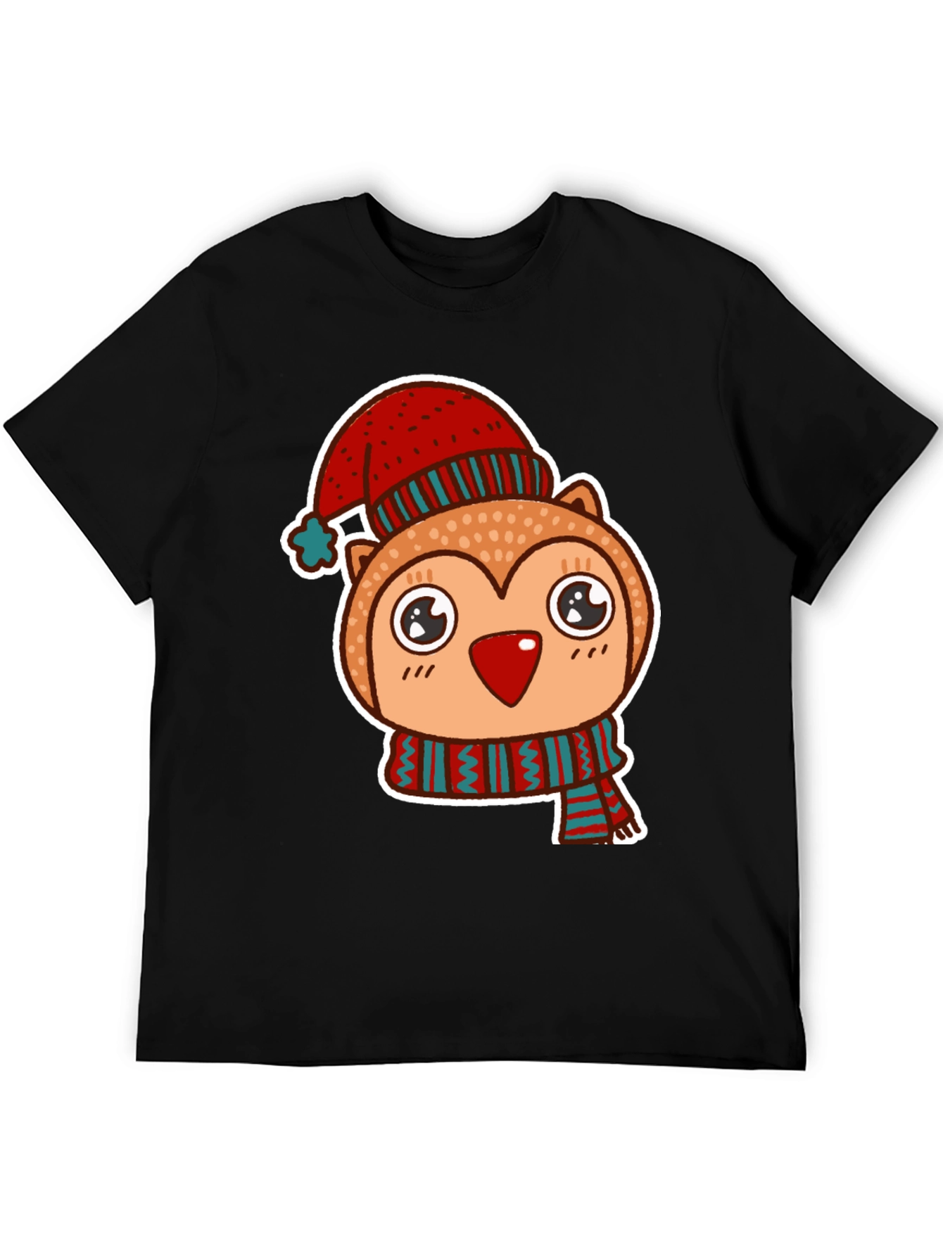 Cute Owl Christmas T-Shirt
