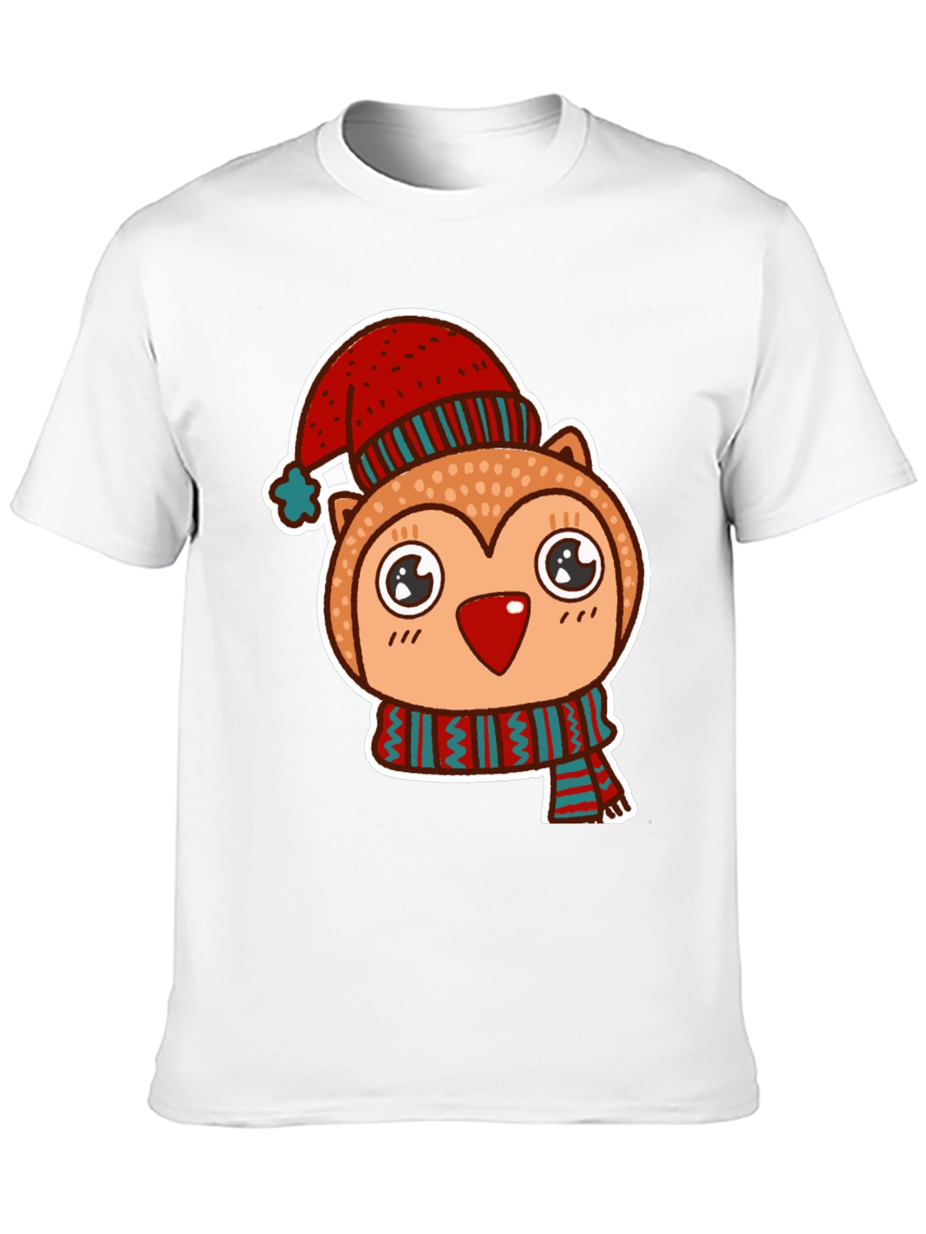 Cute Owl Christmas T-Shirt