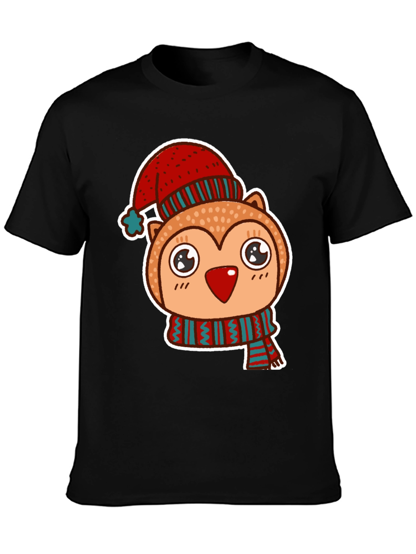Cute Owl Christmas T-Shirt