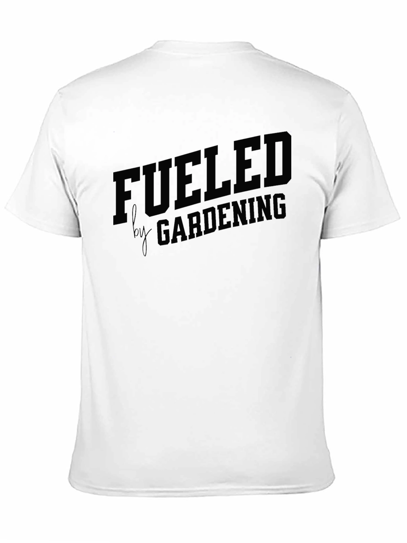 Fueled by Gardening Black T-Shirt