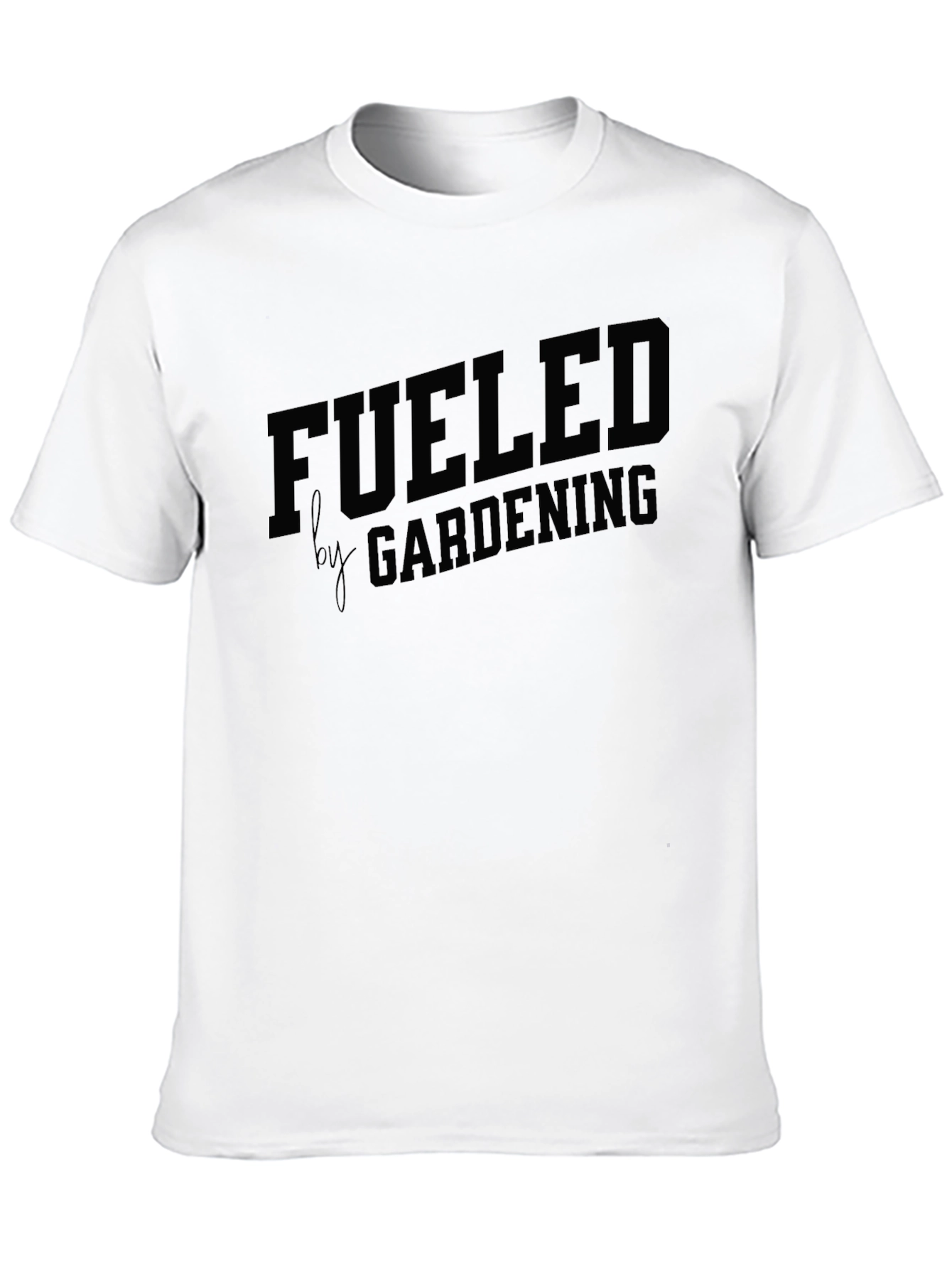 Fueled by Gardening Black T-Shirt