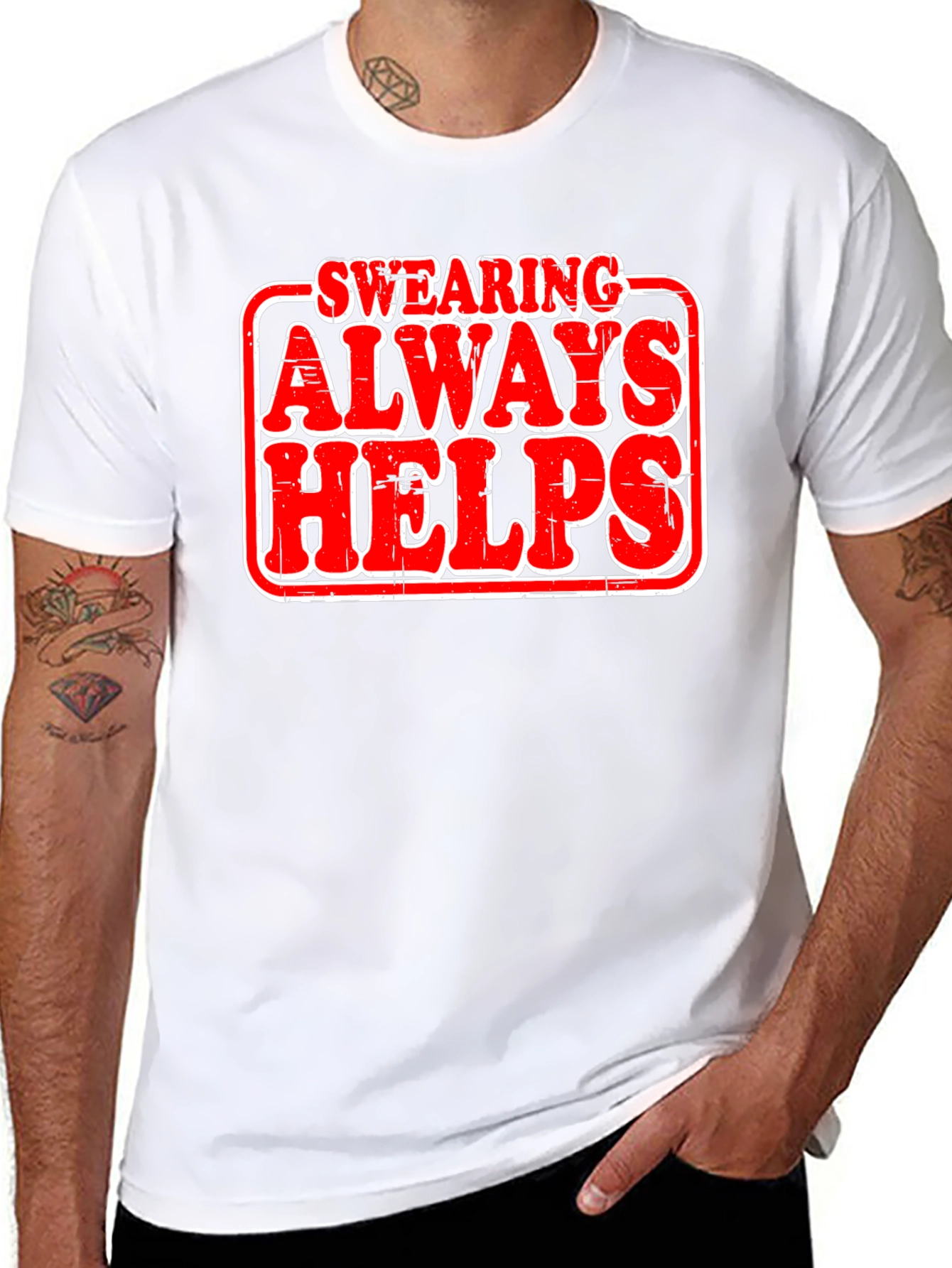 Swearing Always Helps T-Shirt