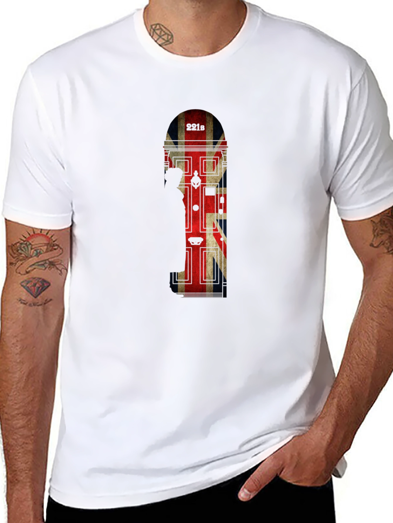British Doorway Union Jack Graphic Tee