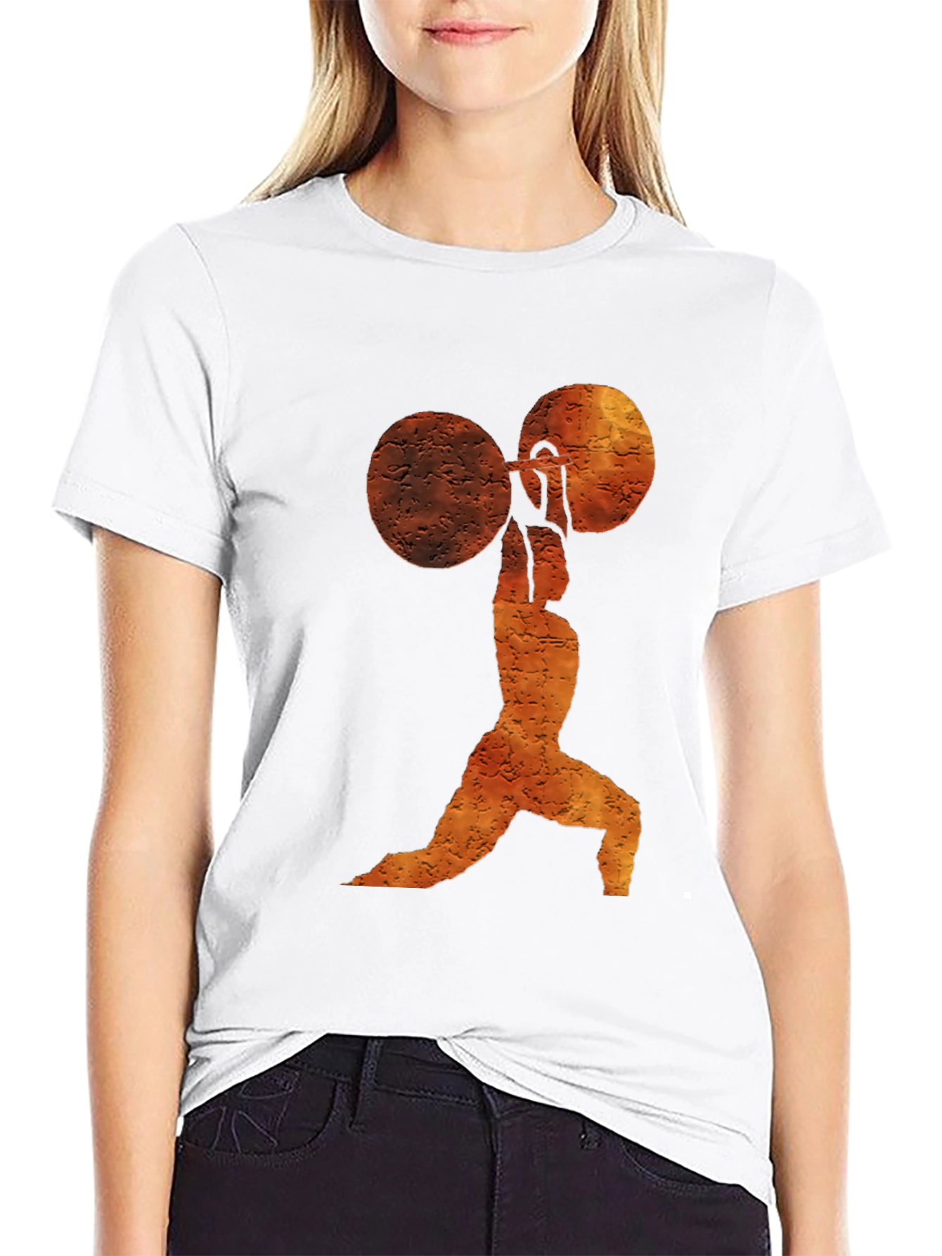 Weightlifter Graphic Tee - Gym Motivation Shirt