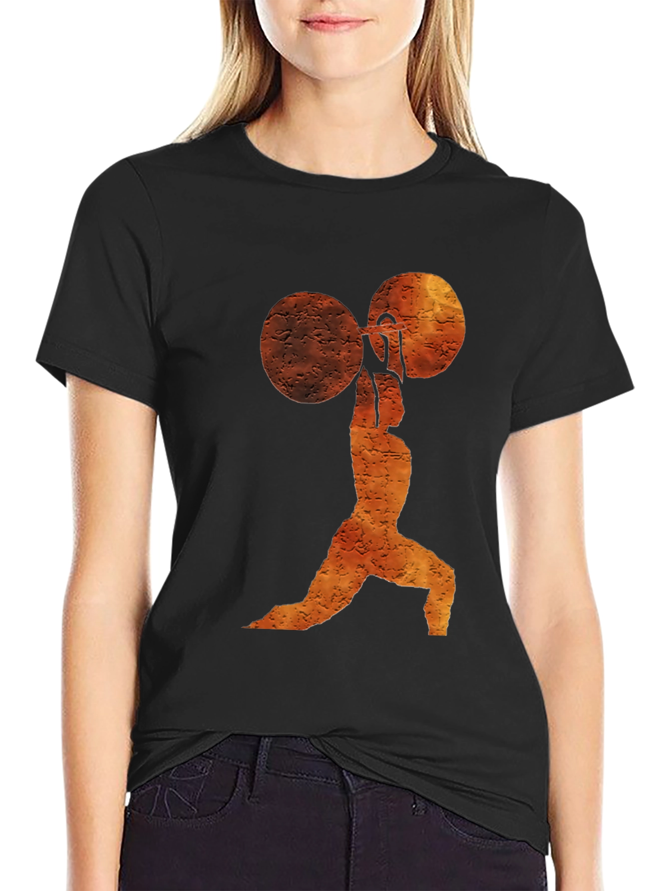 Weightlifter Graphic Tee - Gym Motivation Shirt