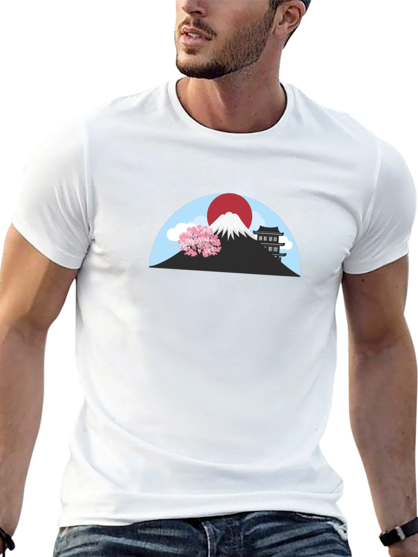 Mount Fuji Graphic Tee - Japanese Art T-Shirt