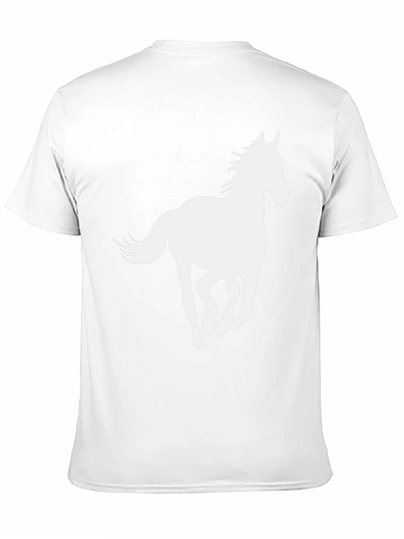 Black Horse Graphic T-Shirt