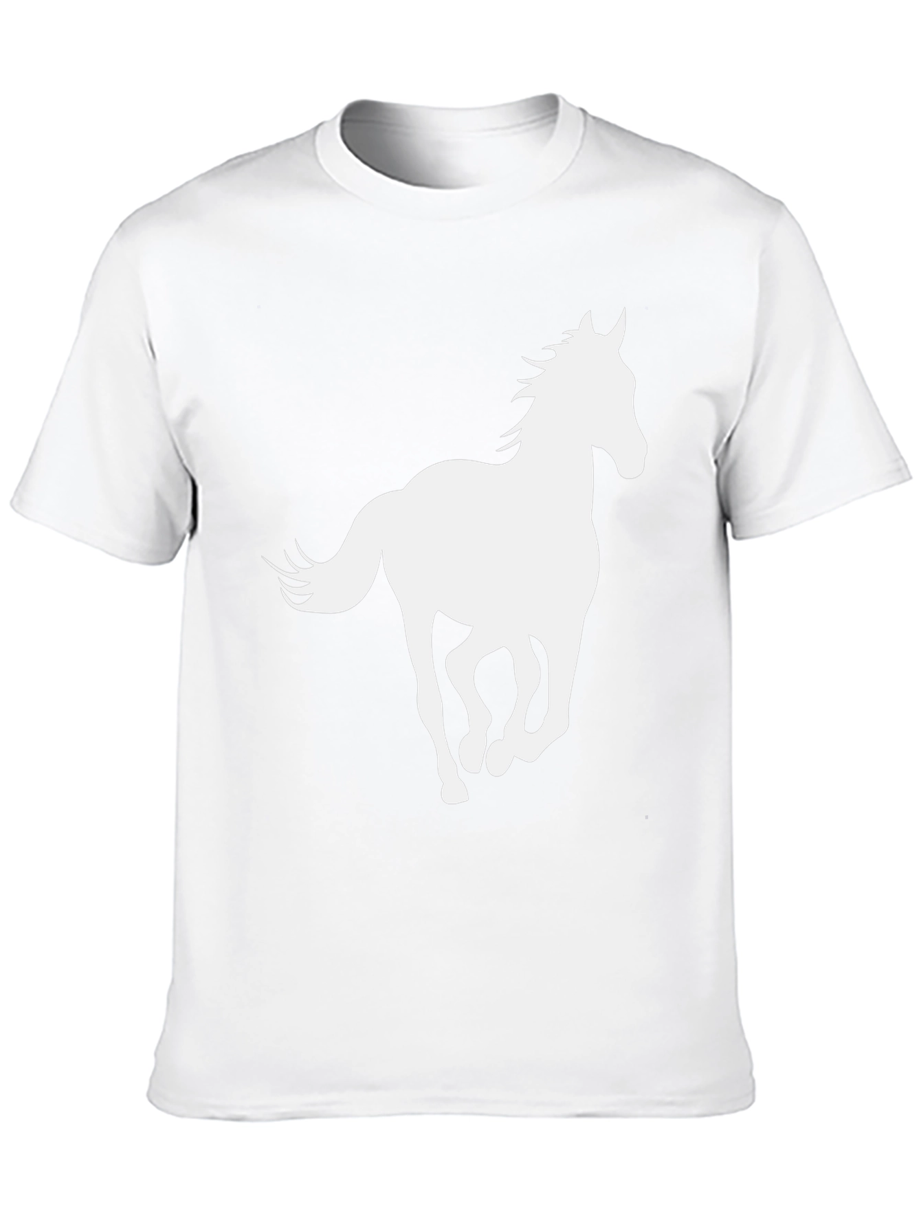 Black Horse Graphic T-Shirt