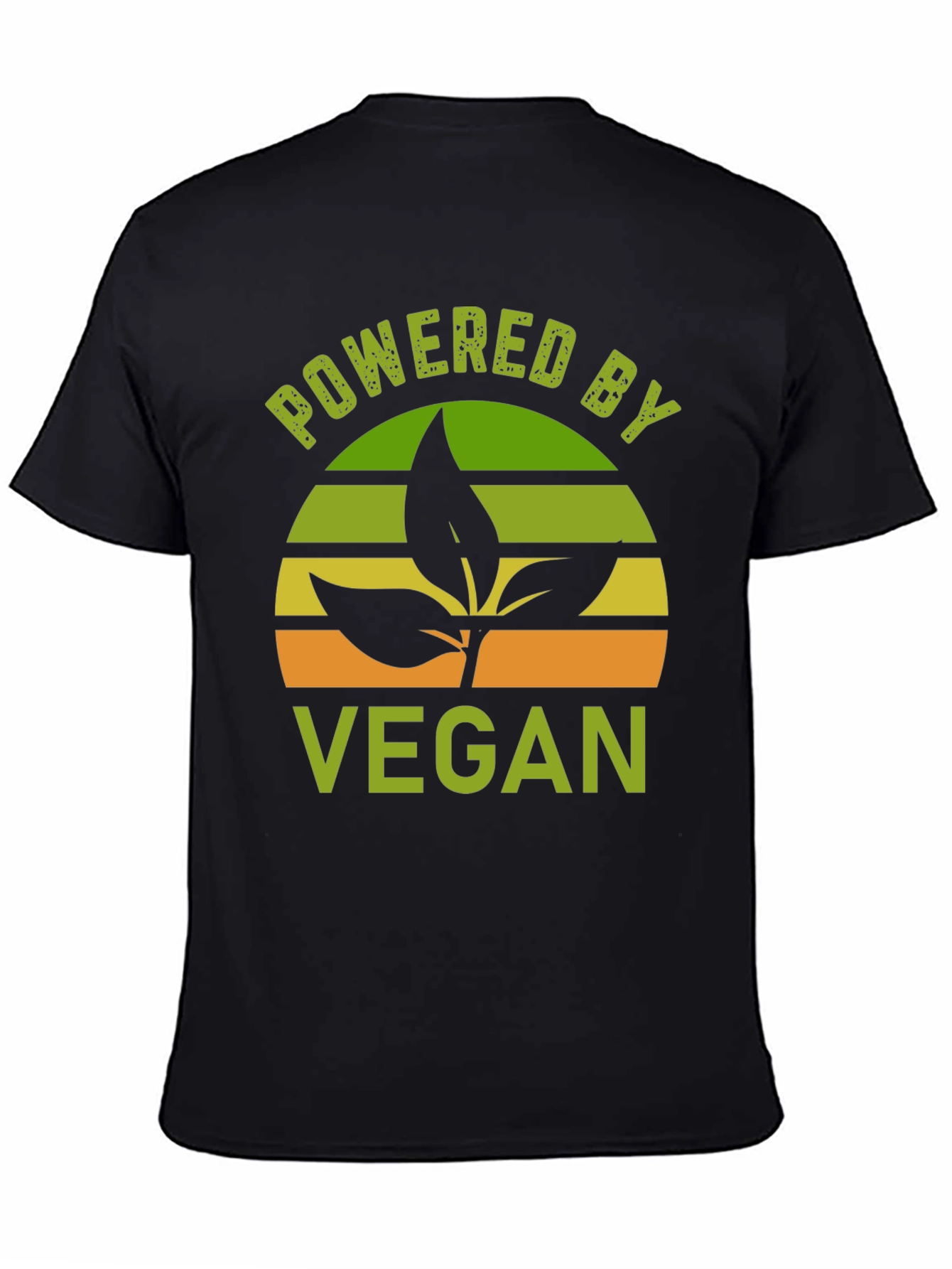 Powered By Vegan T-Shirt - Plant Based Lifestyle Tee