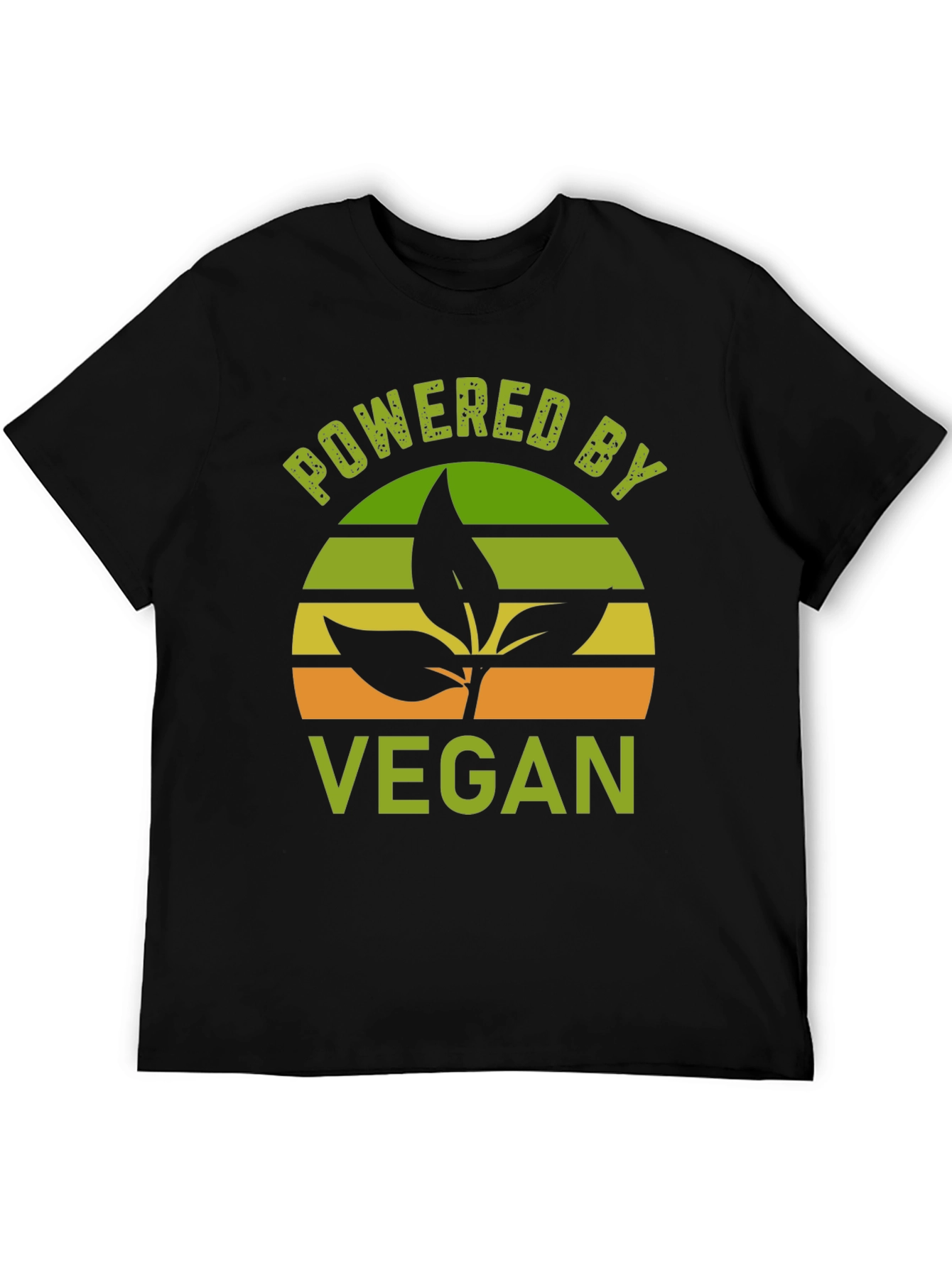 Powered By Vegan T-Shirt - Plant Based Lifestyle Tee