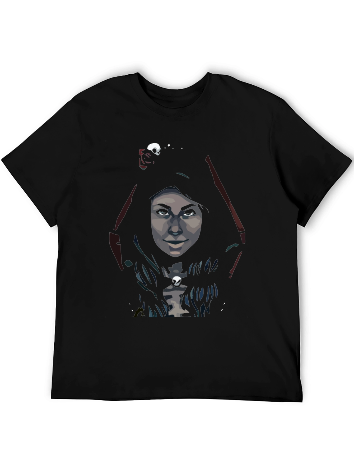 Skull Graphic T-Shirt - Dark & Edgy Design