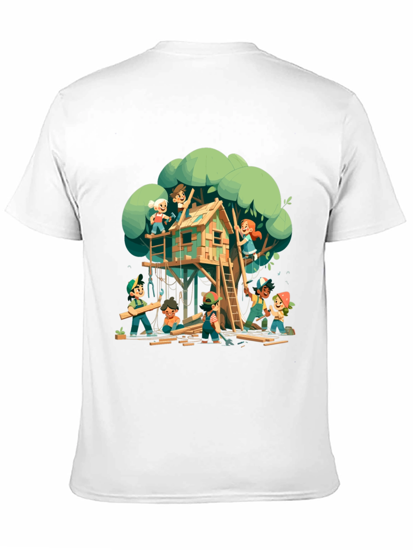 Treehouse Builder Crew T-Shirt