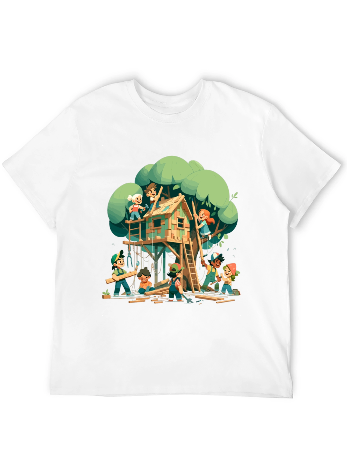 Treehouse Builder Crew T-Shirt