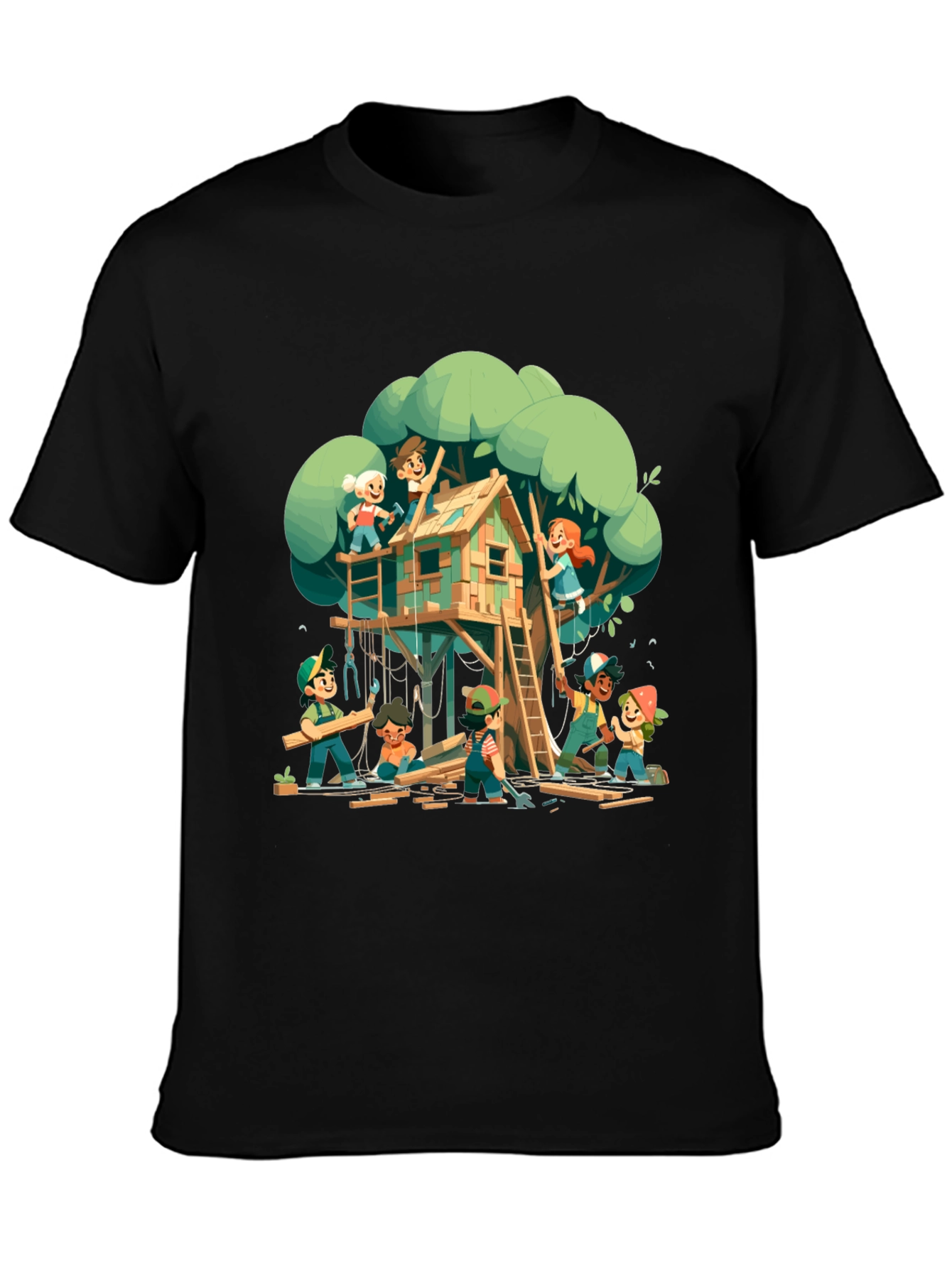 Treehouse Builder Crew T-Shirt