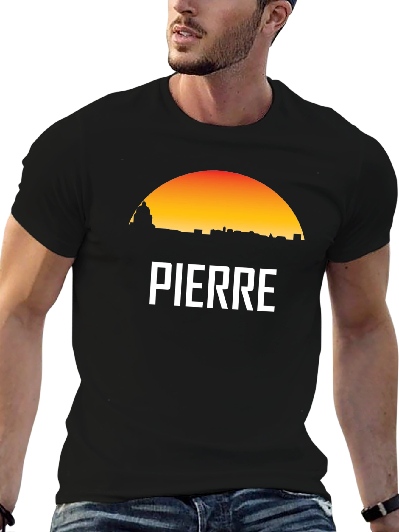 Pierre Silhouette T-Shirt - City Skyline