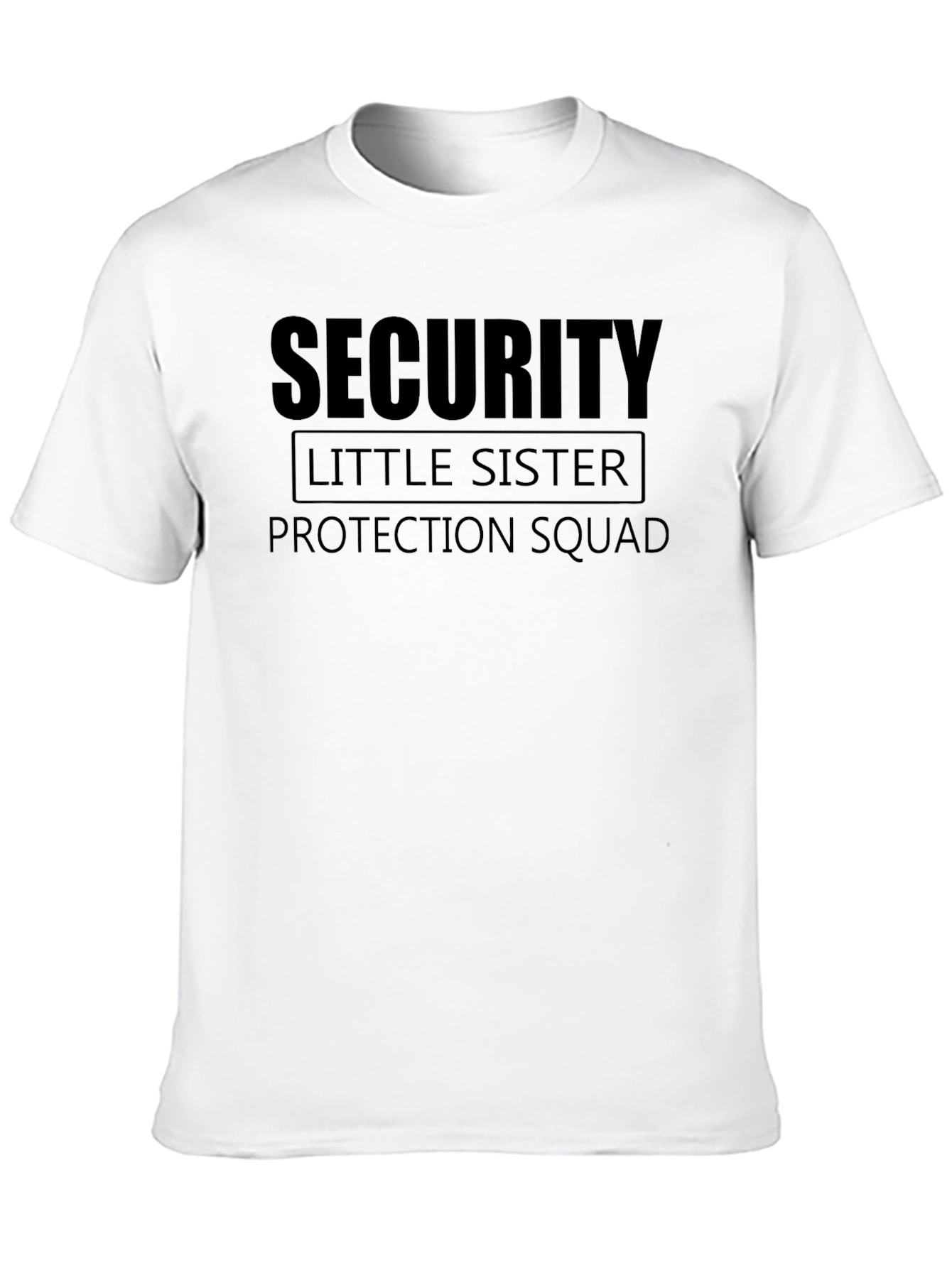 Security Little Sister Protection Squad T-Shirt