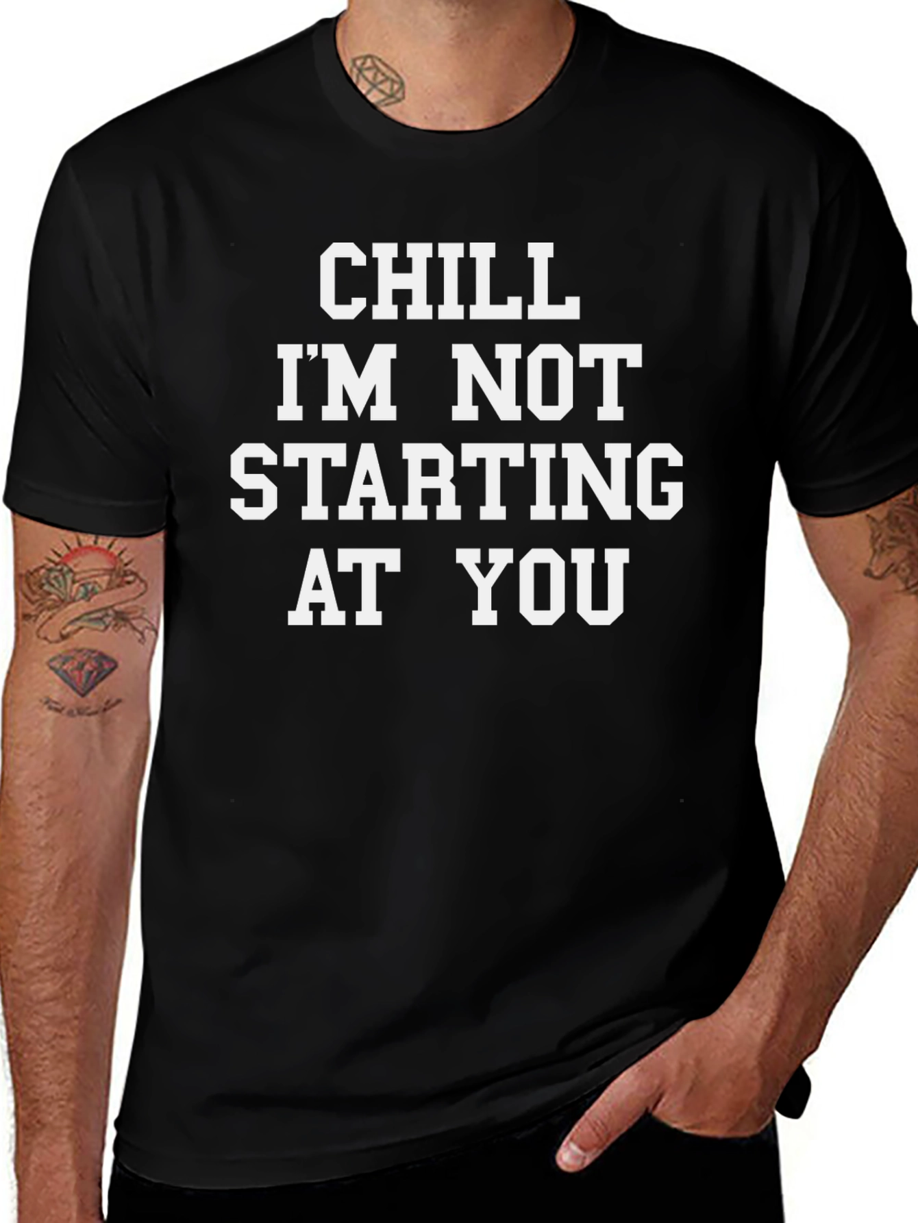 Chill Im Not Staring T-Shirt