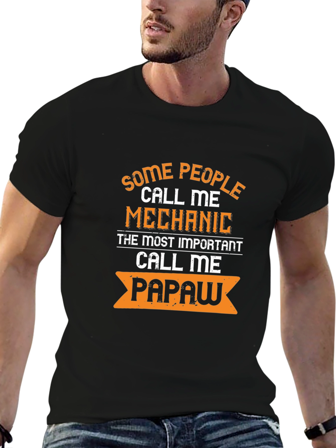 Mechanic Papaw Graphic Tee - Best Mechanic Gift
