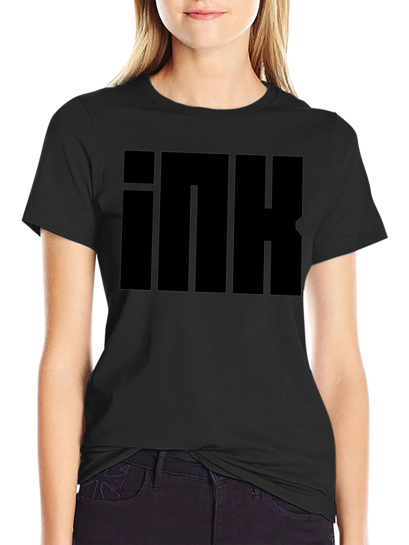 Bold Black INK Graphic Tee
