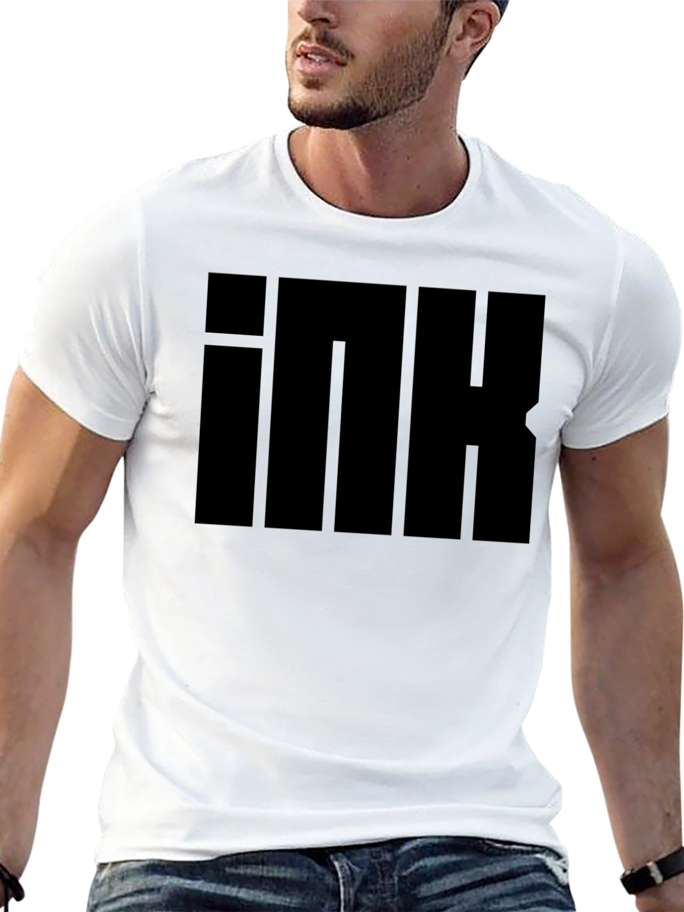 Bold Black INK Graphic Tee