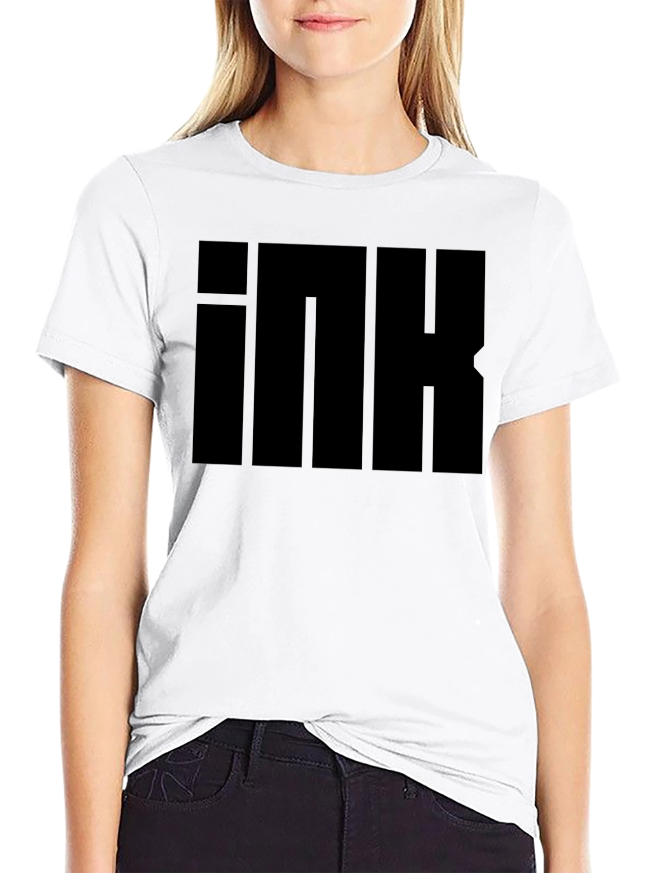 Bold Black INK Graphic Tee