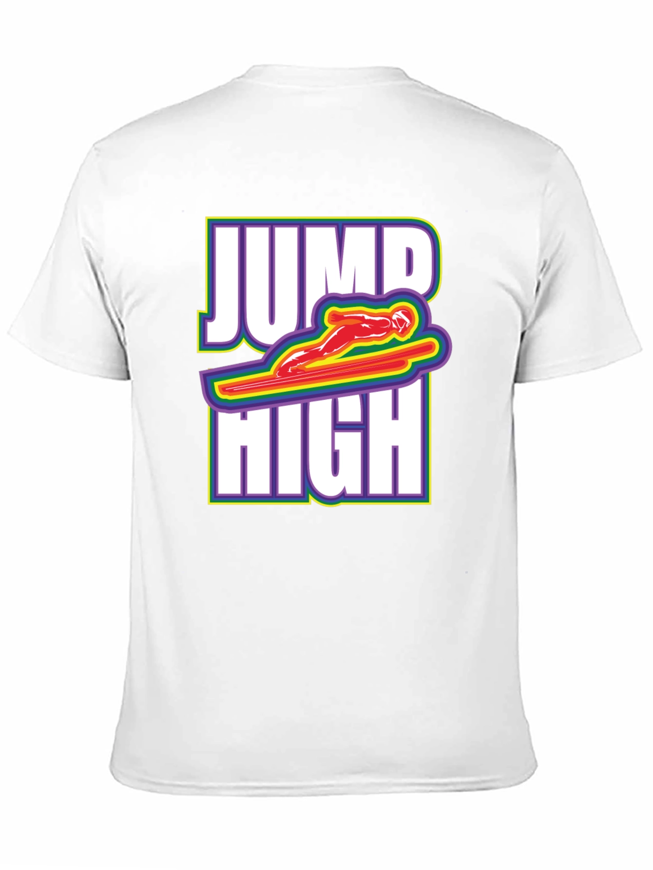 Jump High Graphic Tee - Black