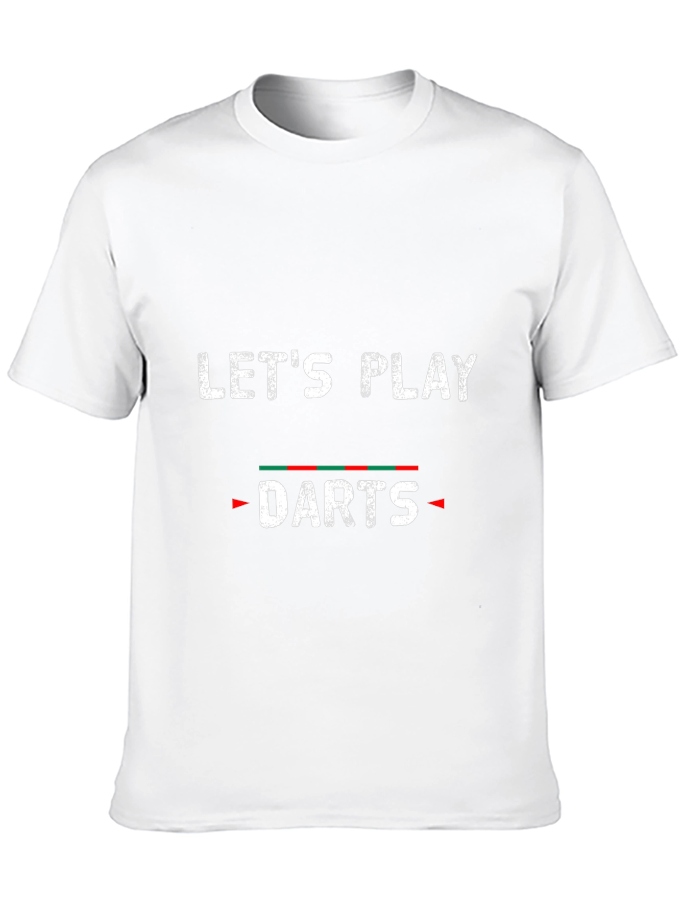 Lets Play Darts Black Graphic Tee