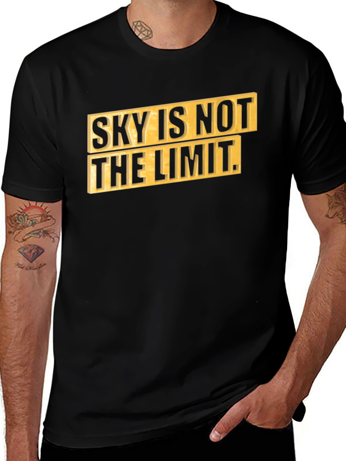 Sky Is Not The Limit Graphic T-Shirt