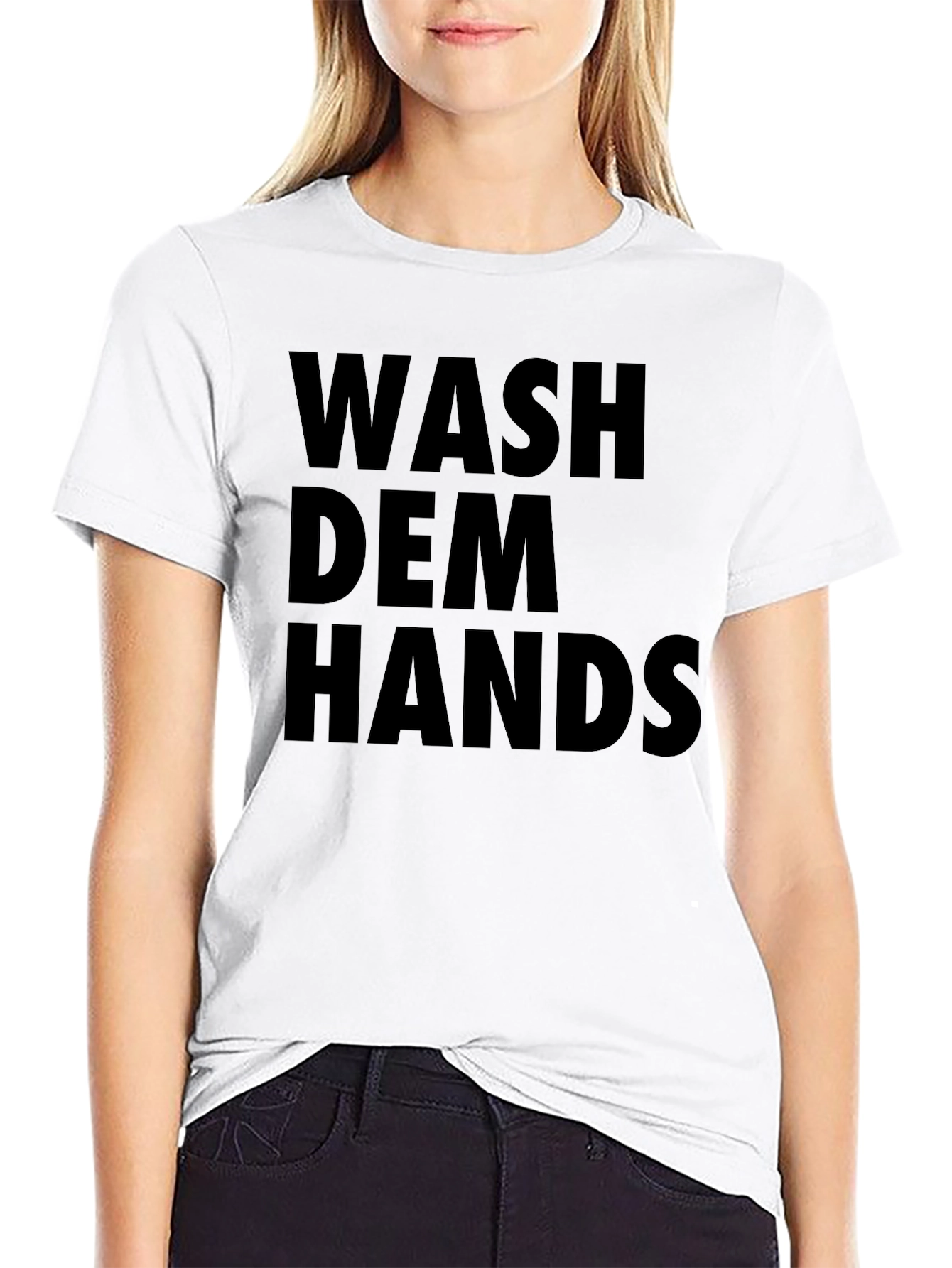 Wash Dem Hands Graphic T-Shirt