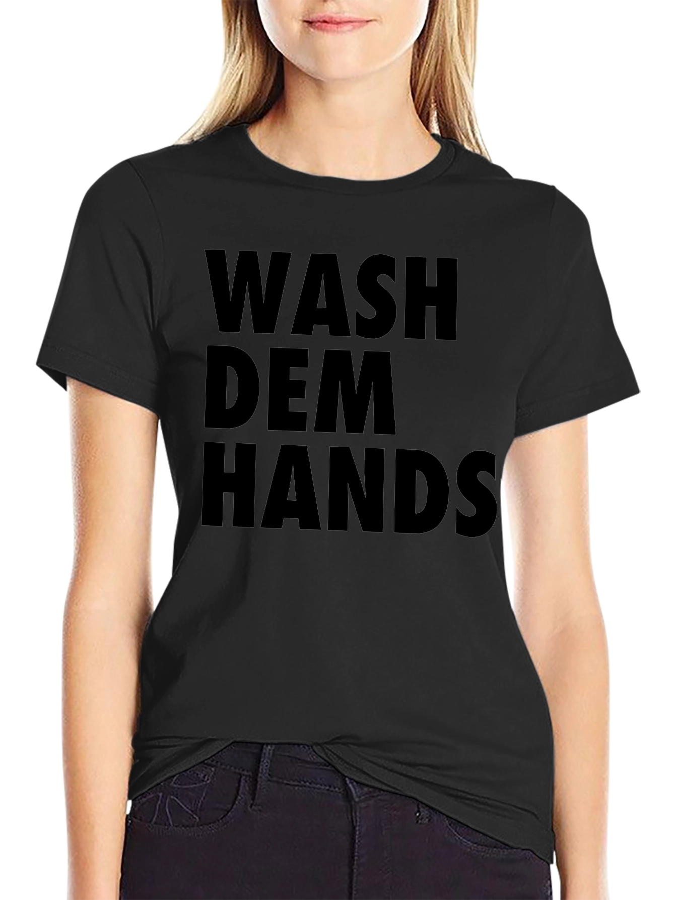 Wash Dem Hands Graphic T-Shirt