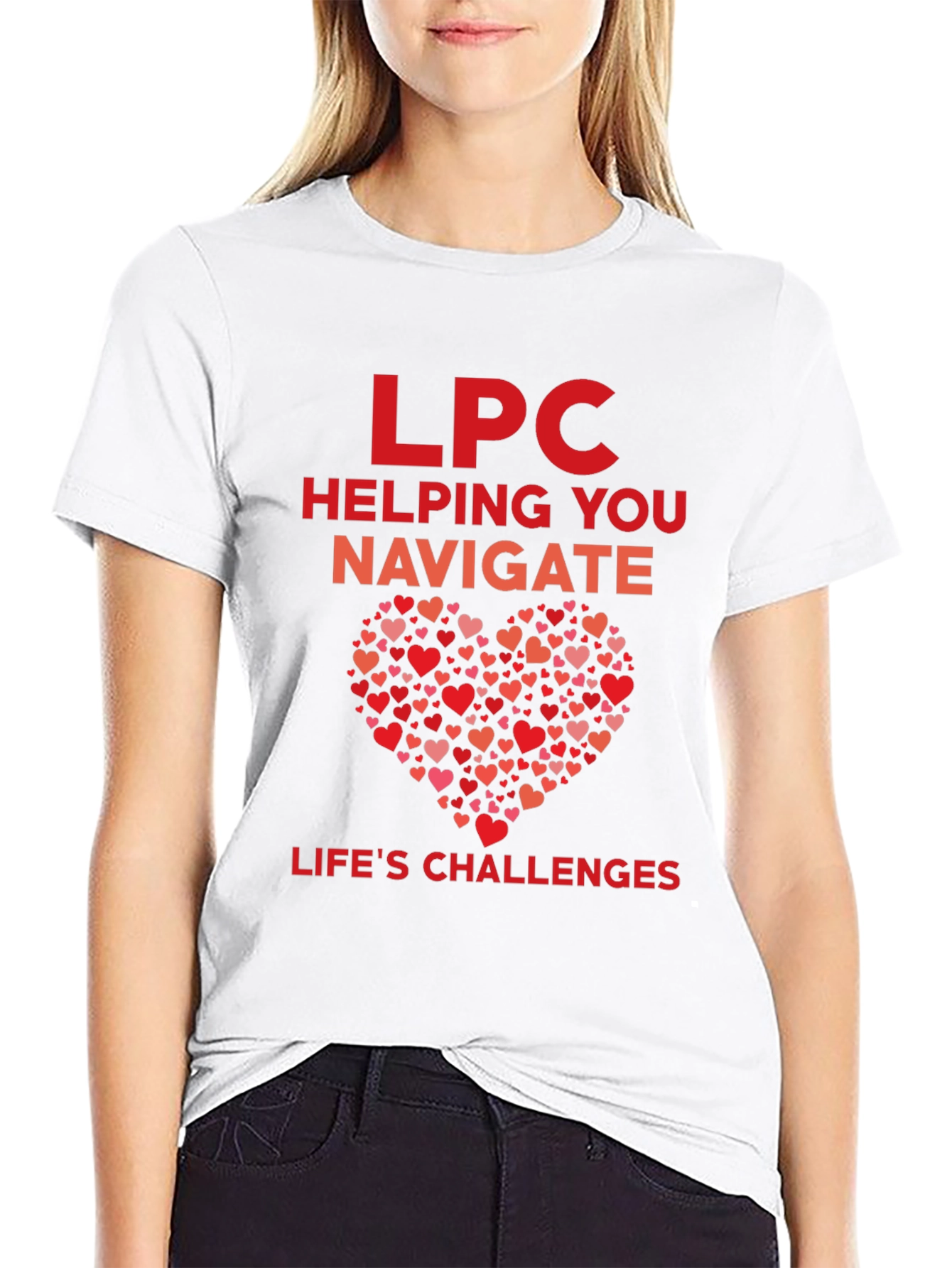 LPC Helping You Navigate Lifes Challenges Graphic Tee