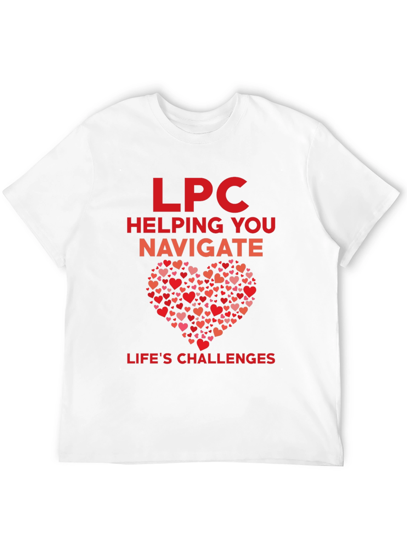 LPC Helping You Navigate Lifes Challenges Graphic Tee