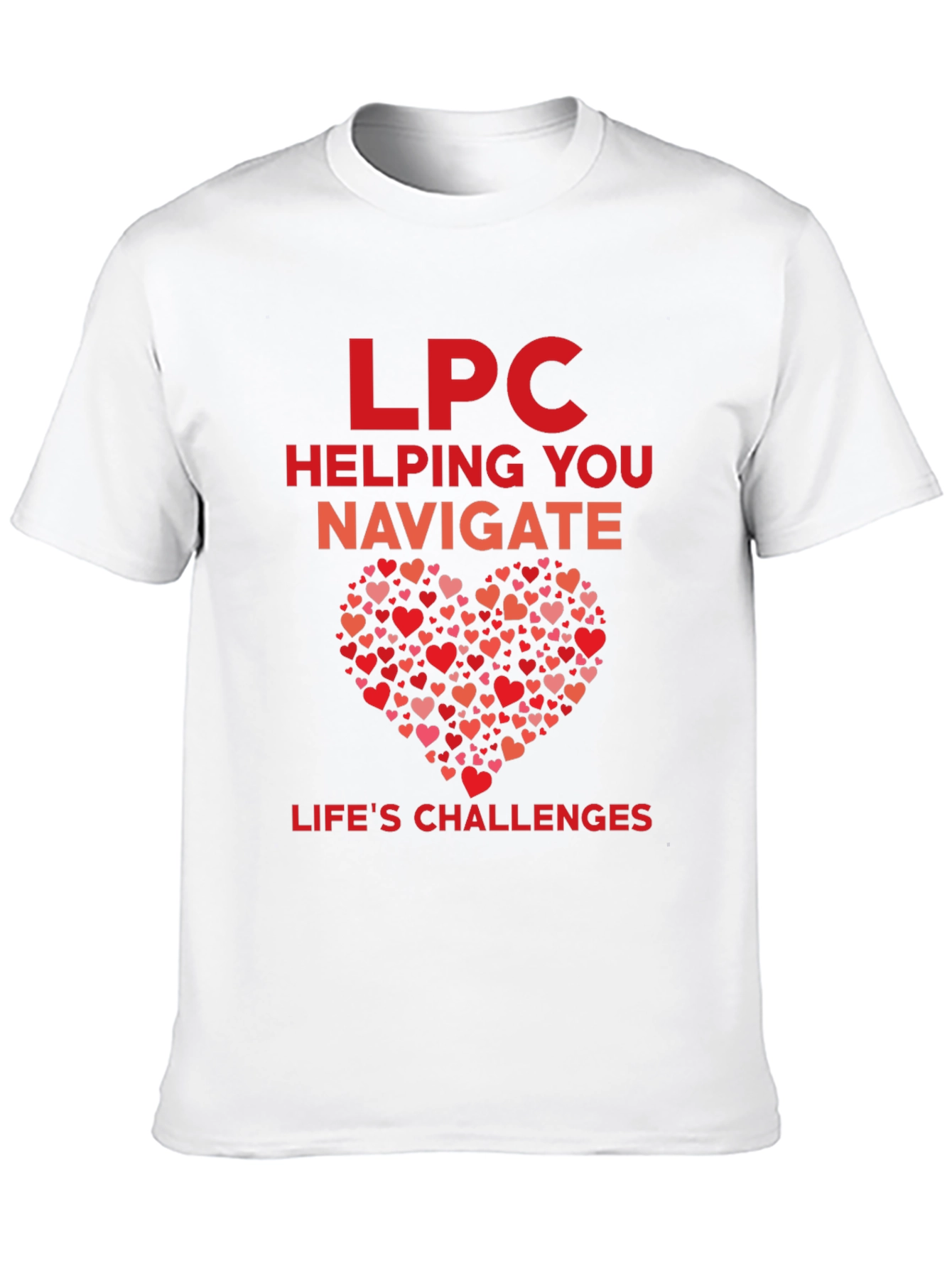 LPC Helping You Navigate Lifes Challenges Graphic Tee