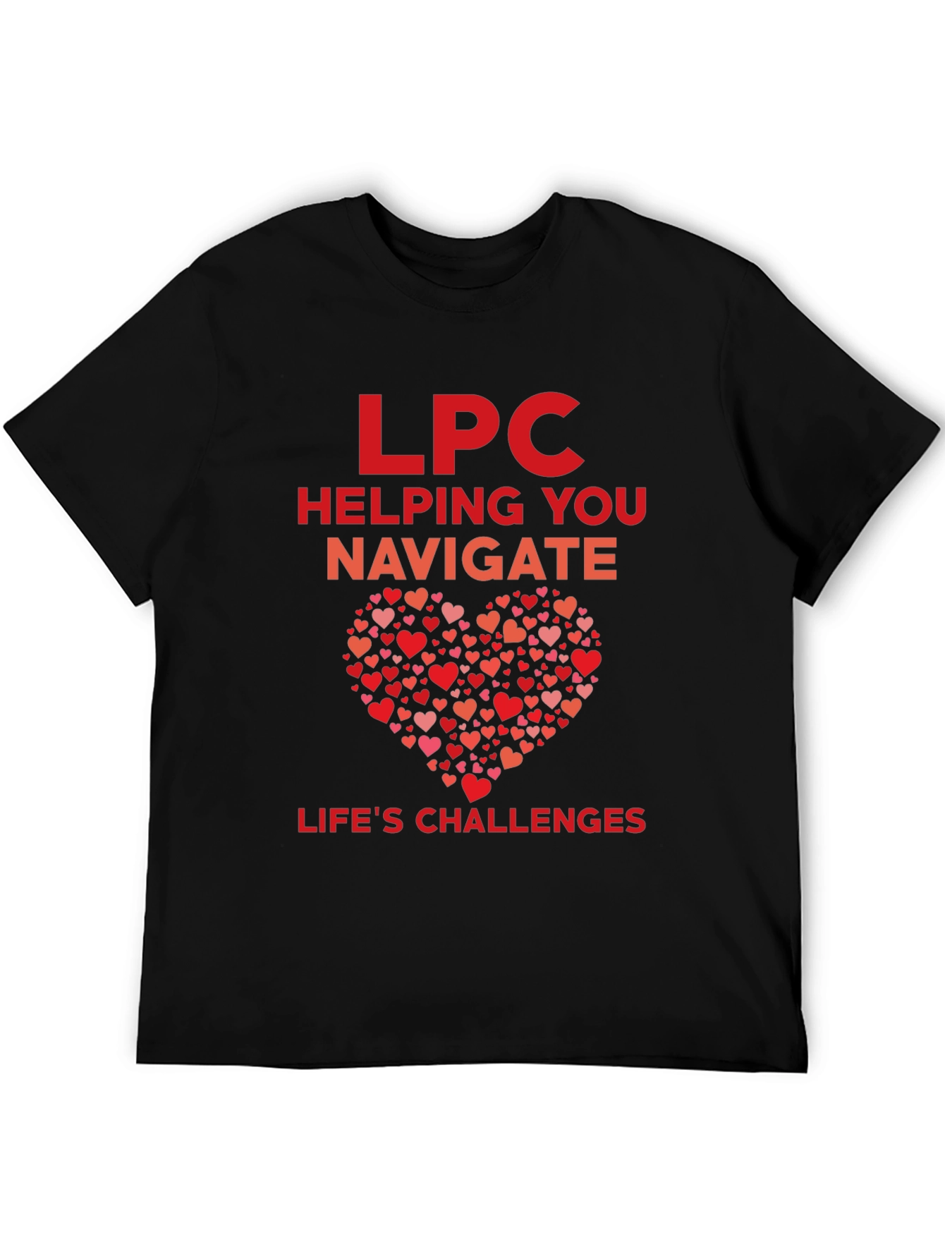 LPC Helping You Navigate Lifes Challenges Graphic Tee