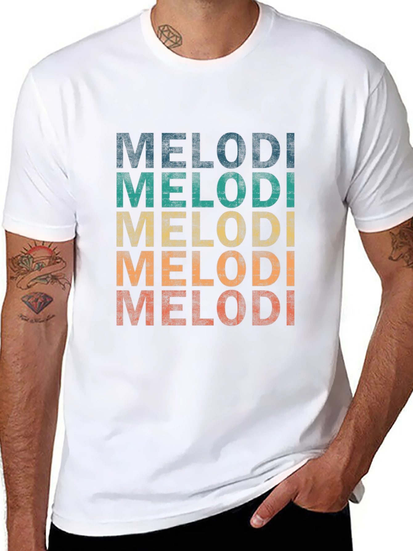Retro Melodi T-Shirt