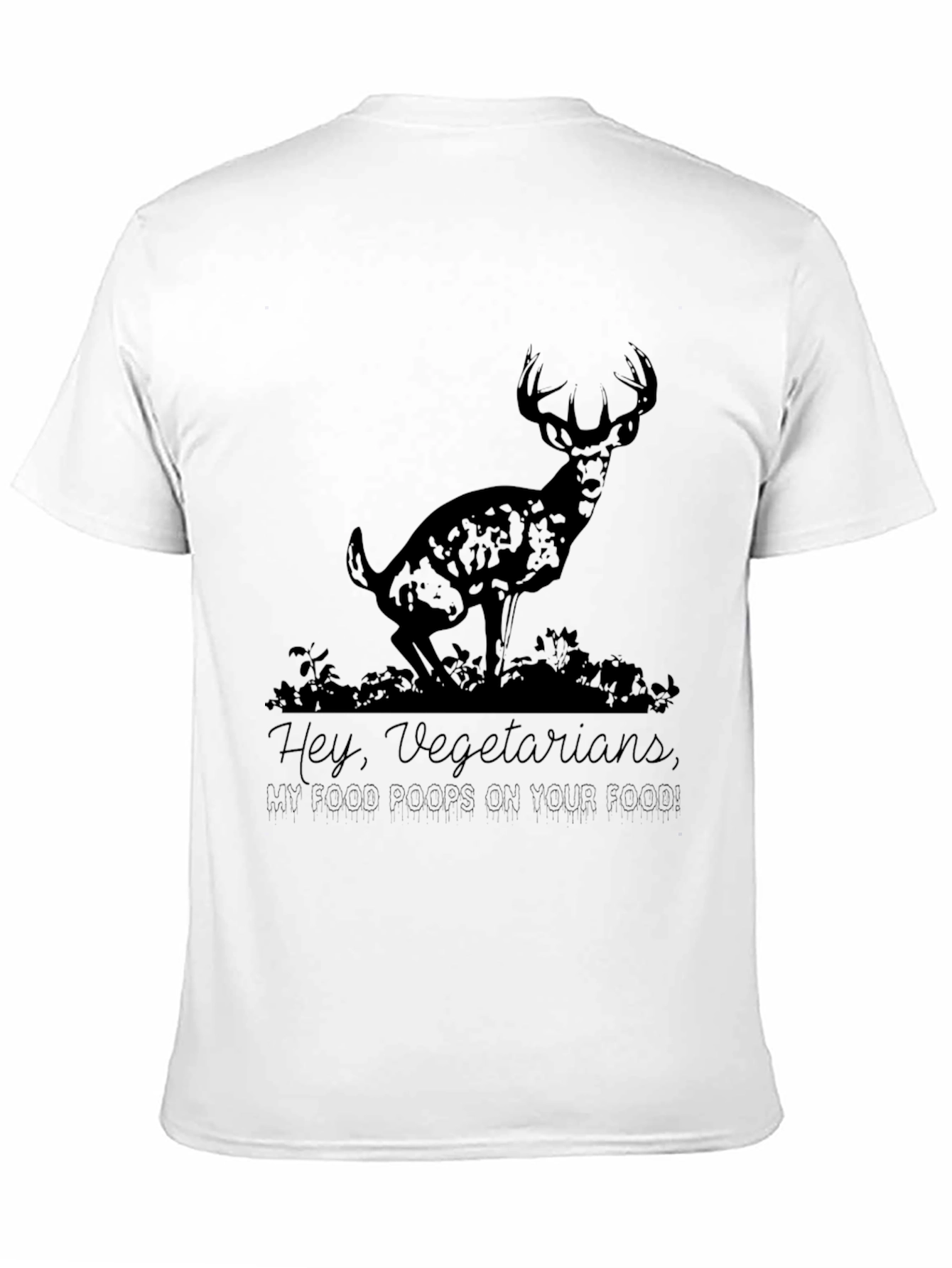 Humorous Vegetarian Deer T-Shirt