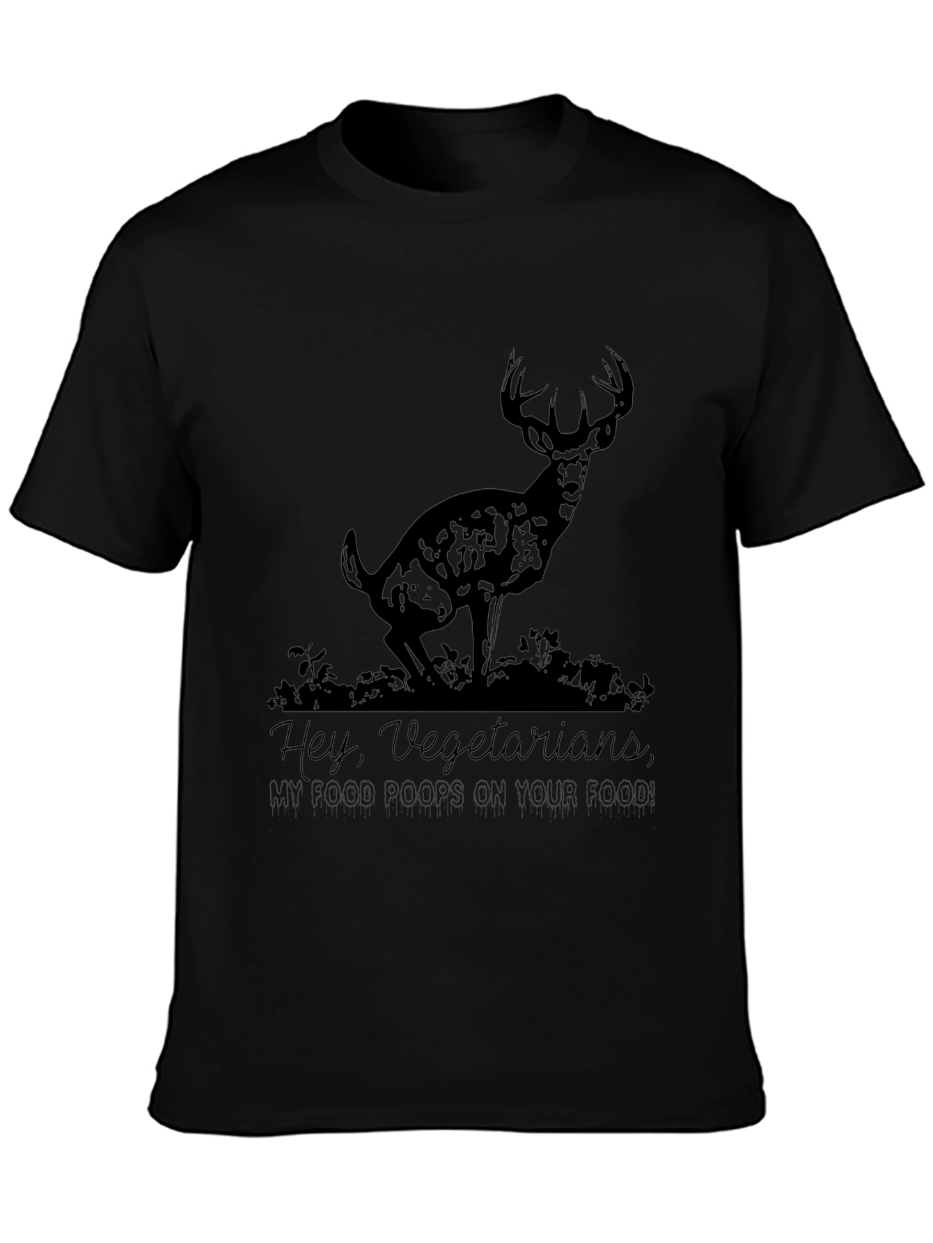 Humorous Vegetarian Deer T-Shirt