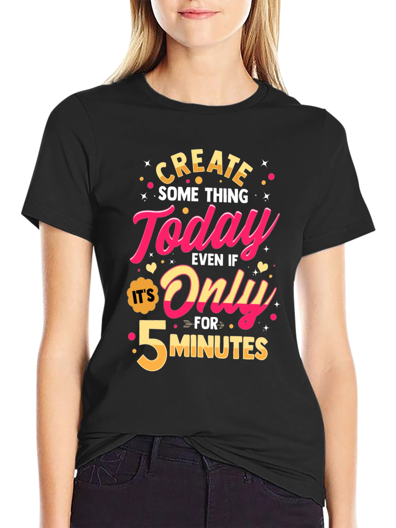 Create Something Today Graphic T-Shirt