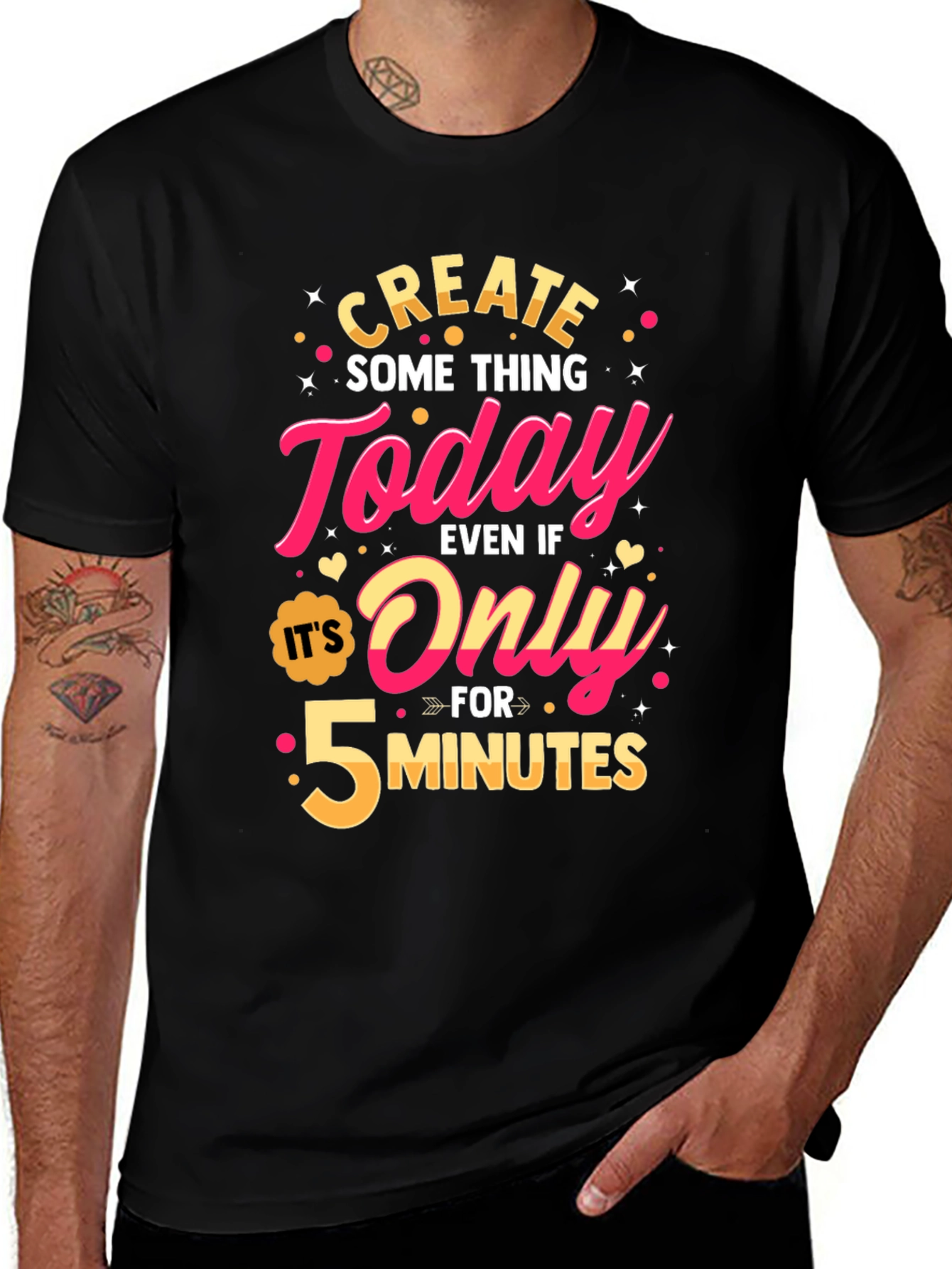 Create Something Today Graphic T-Shirt
